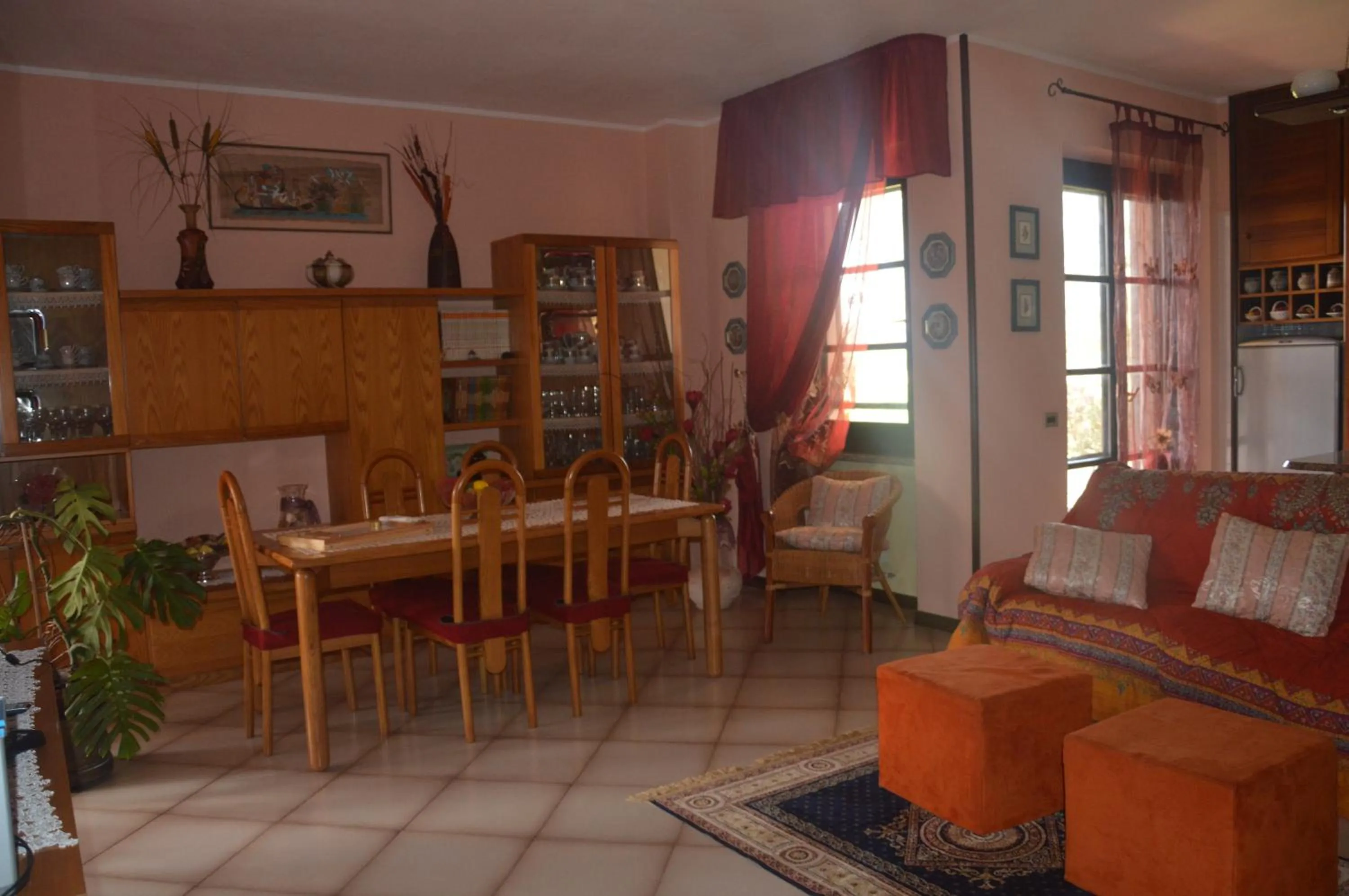 Communal lounge/ TV room in B&B Fra e Fe