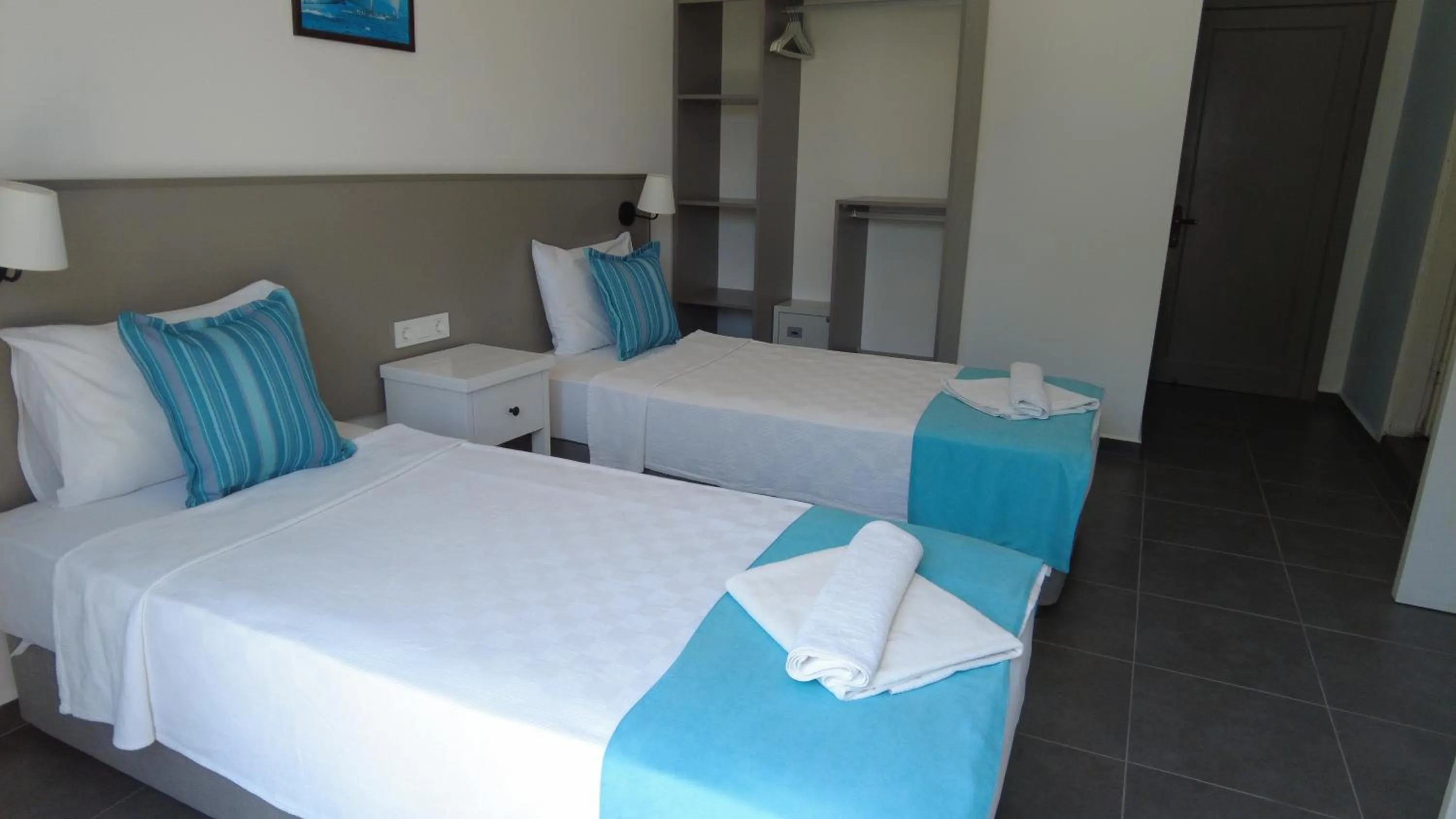 Bed in Gumbet Cove Hotel