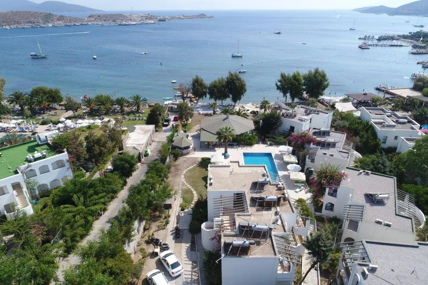 Bird's eye view in Gumbet Cove Hotel