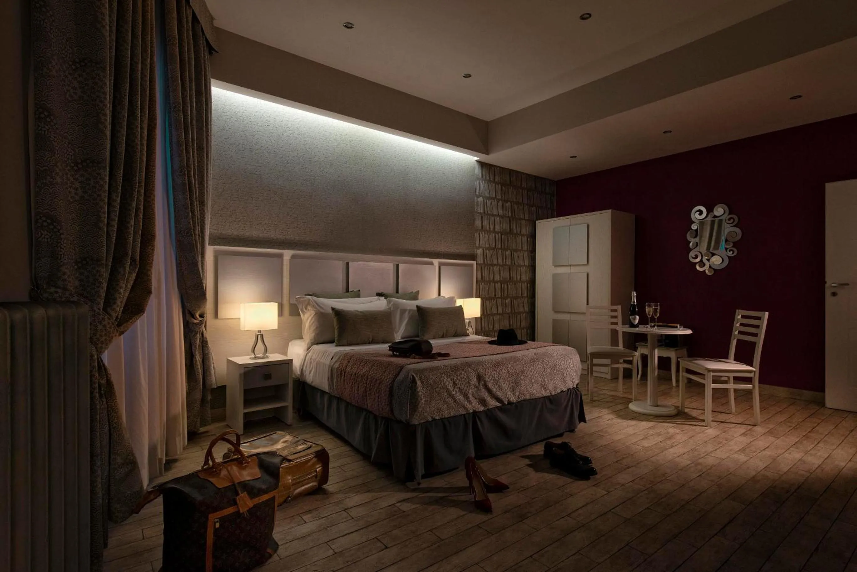 Photo of the whole room, Bed in Five Rooms Rome Guesthouse