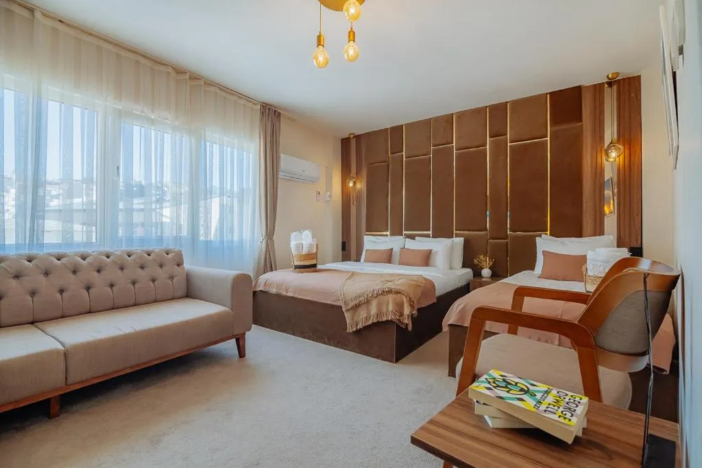 Bed in Ali Khan Hotel