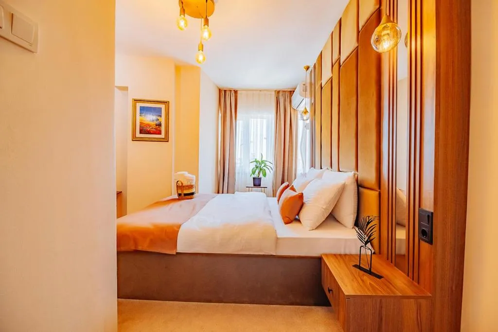 Bed in Ali Khan Hotel