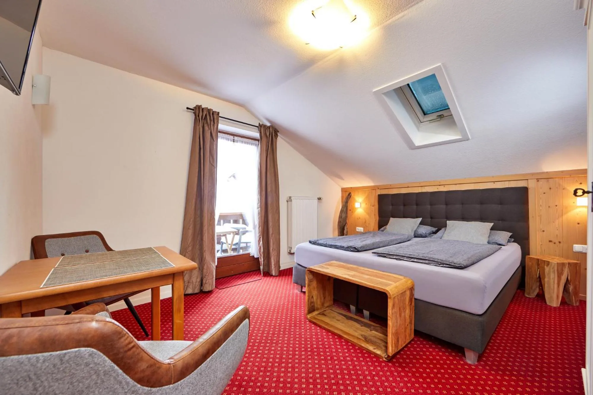 Bed in Alpen Gästehaus