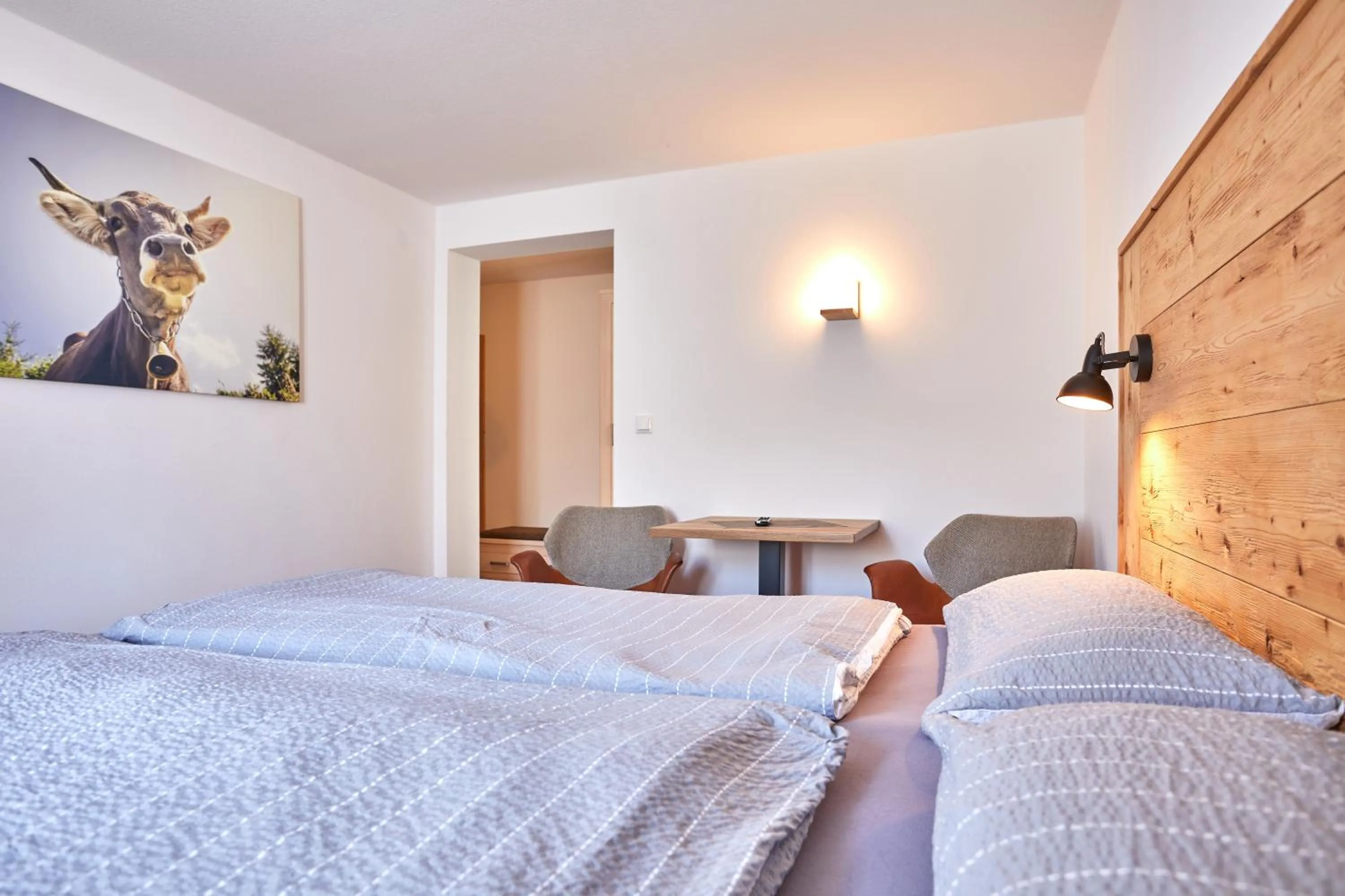 Photo of the whole room, Bed in Alpen Gästehaus