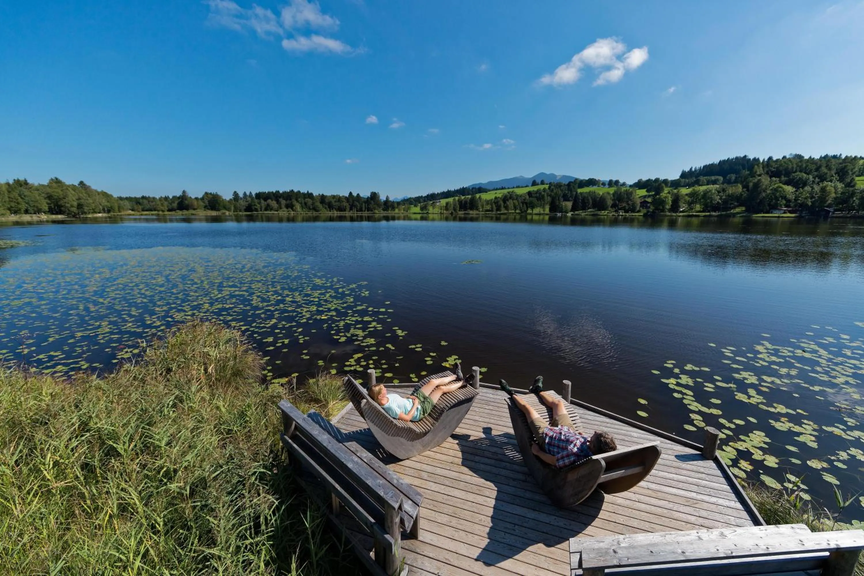 Lake view in Alpen Gästehaus