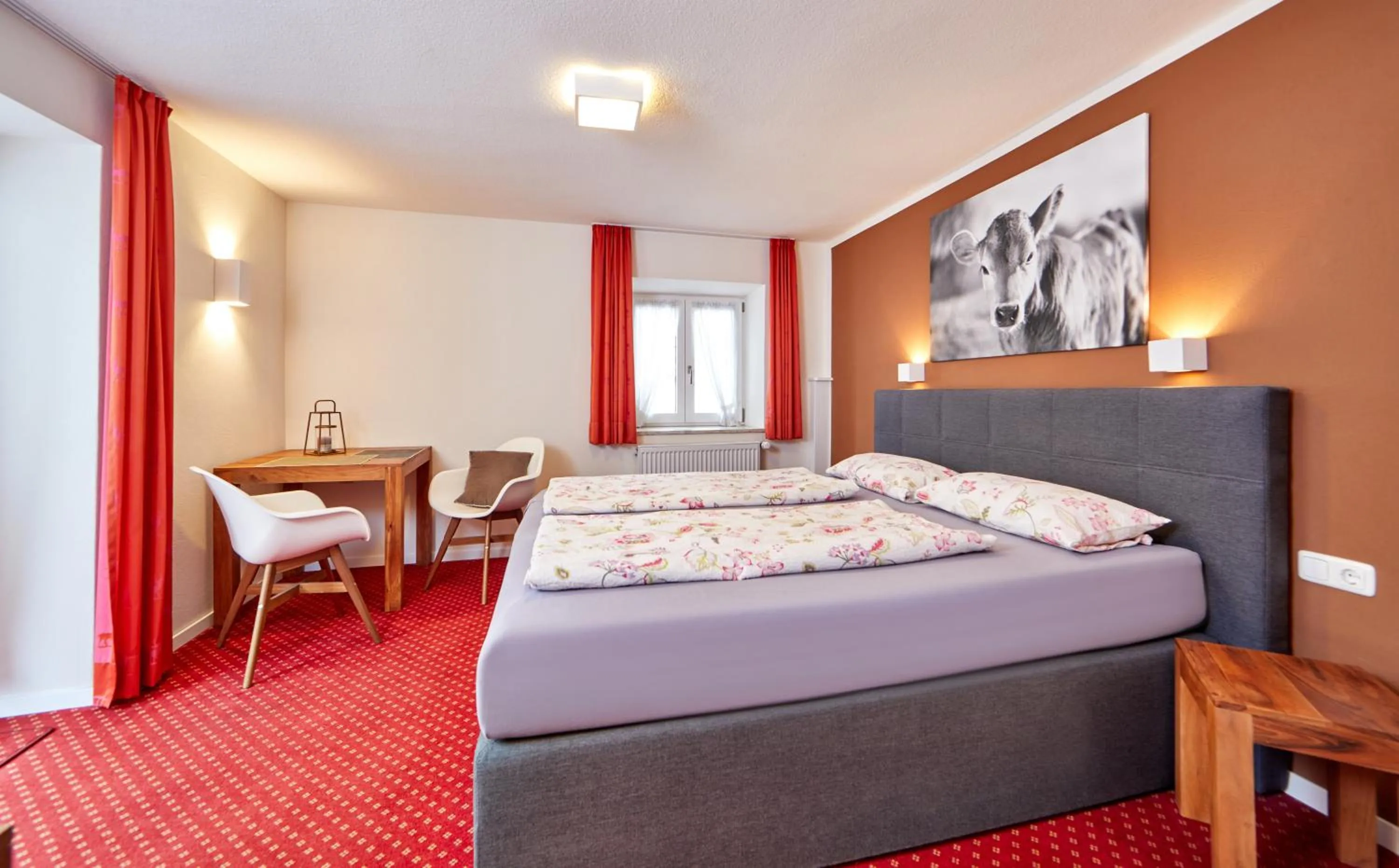 Bed in Alpen Gästehaus