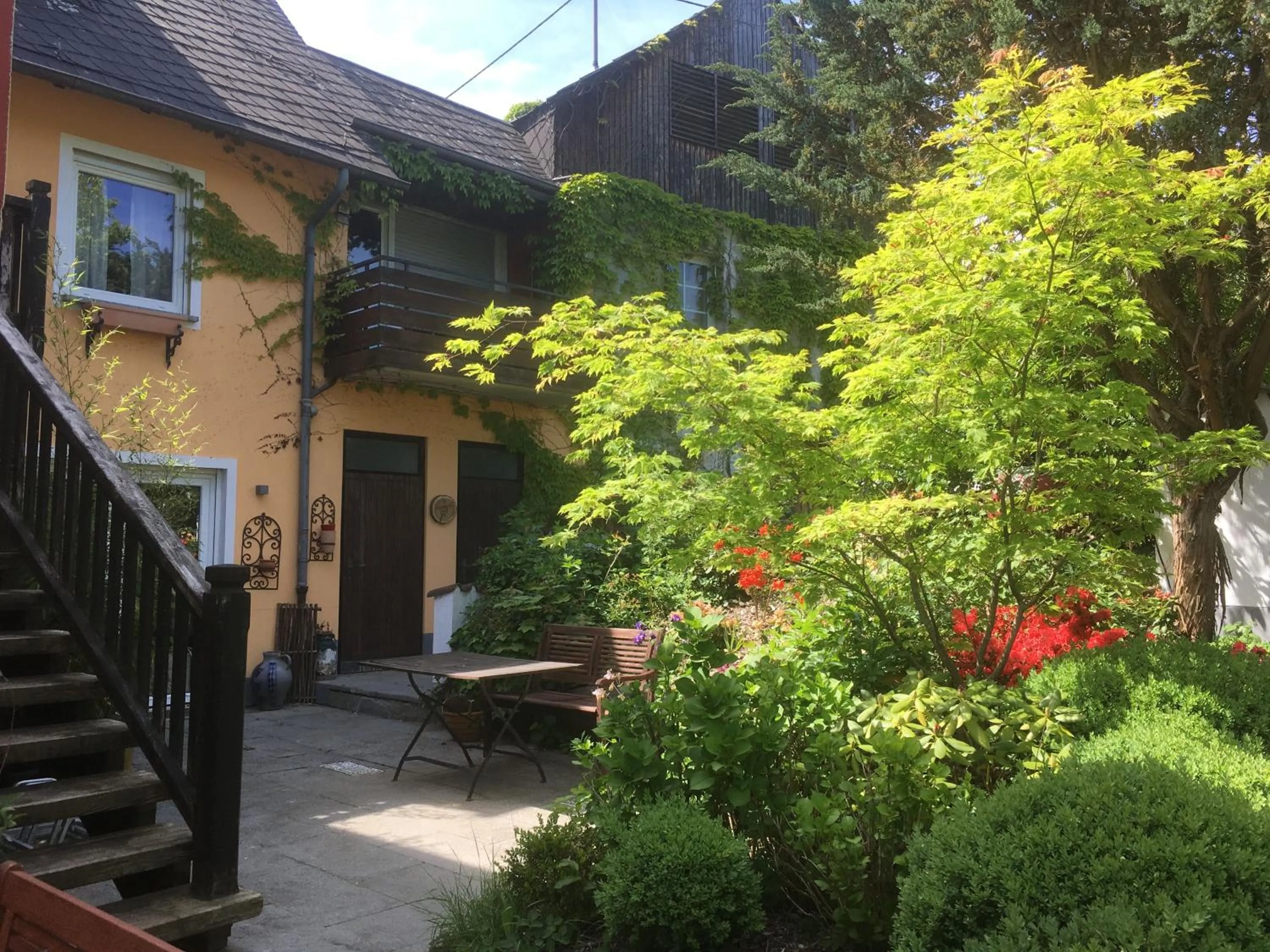 Garden in Landhotel Pension Haus Sonneck