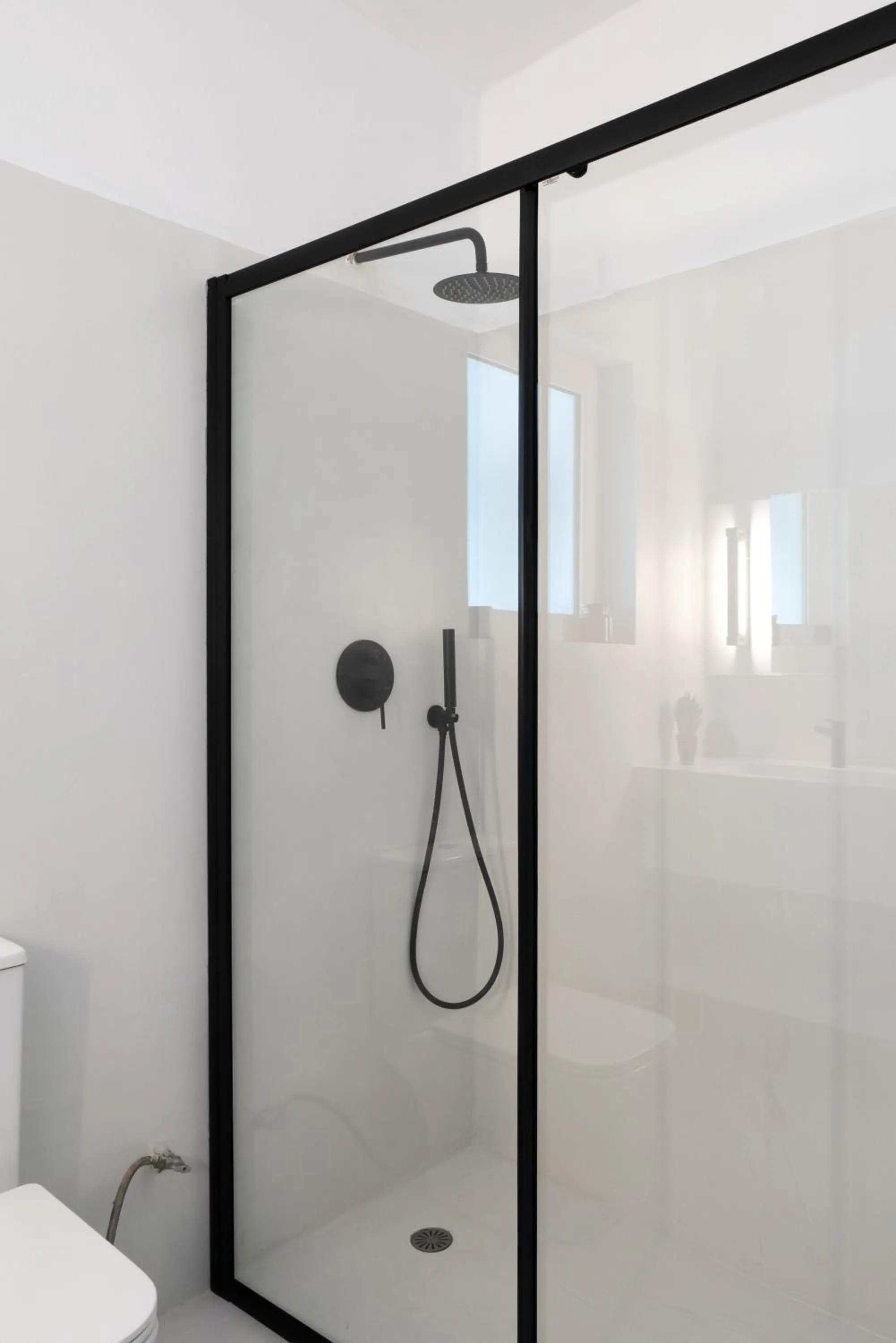 Shower in Varkiza Sea Front Residence by First Class Properties