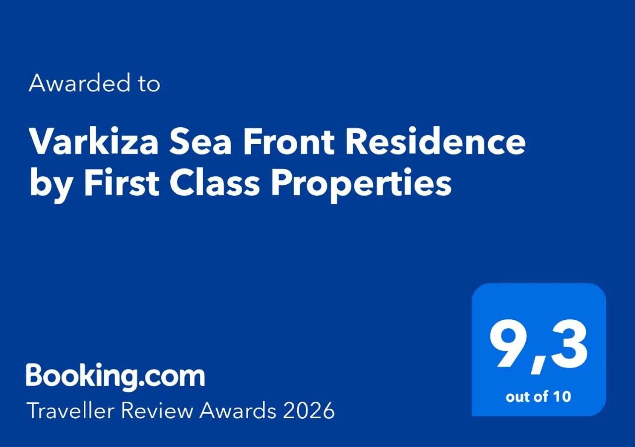 Certificate/Award in Varkiza Sea Front Residence by First Class Properties