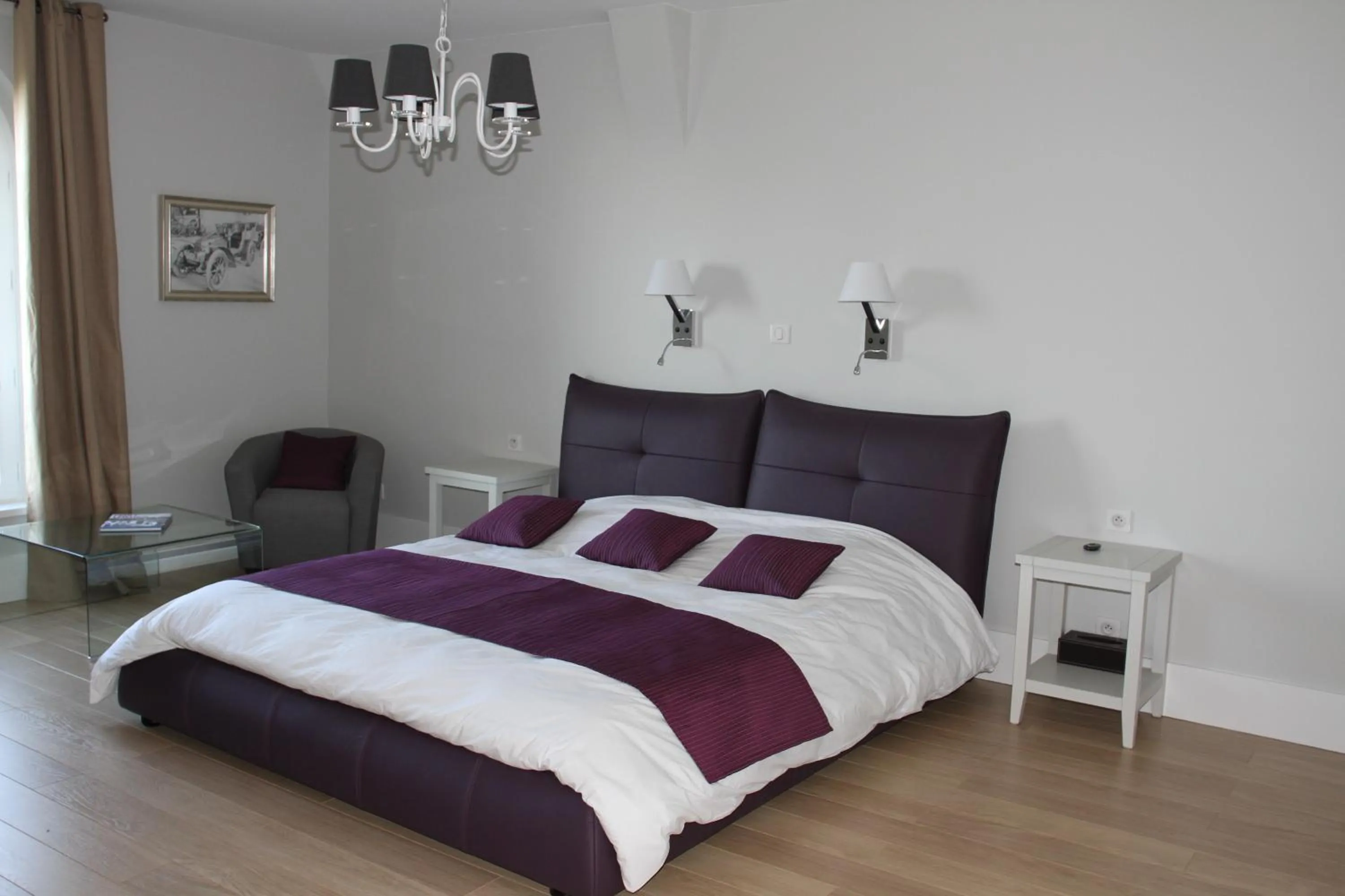 Bed in Château de la Folie