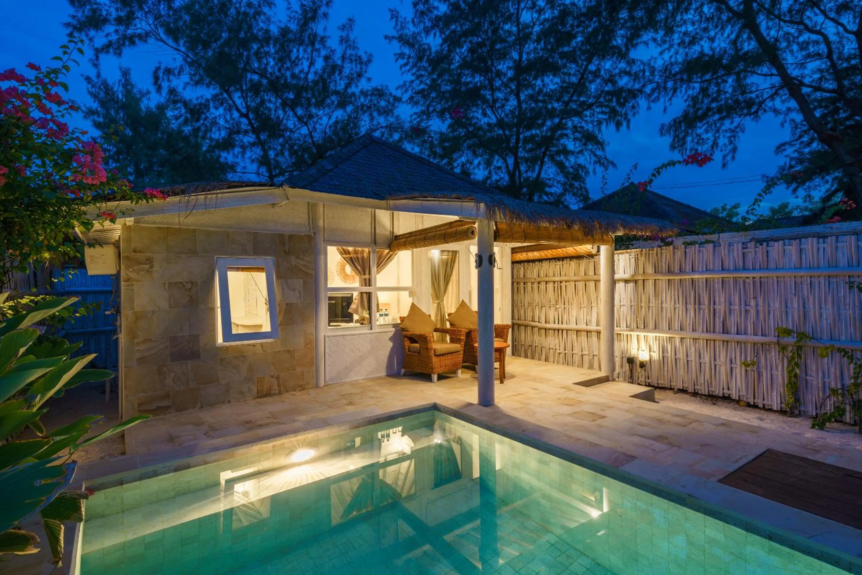 Swimming pool in Ora Villas Gili Meno