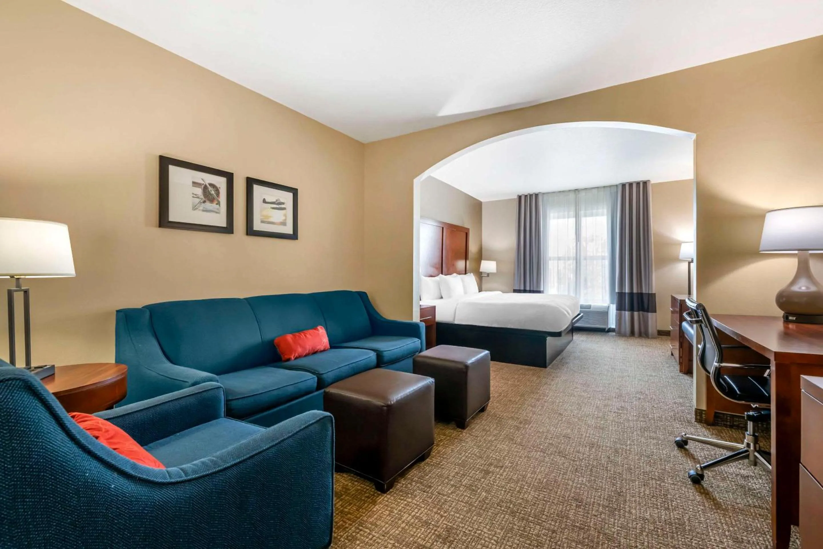 Bedroom, Bed in Comfort Inn & Suites Tavares North