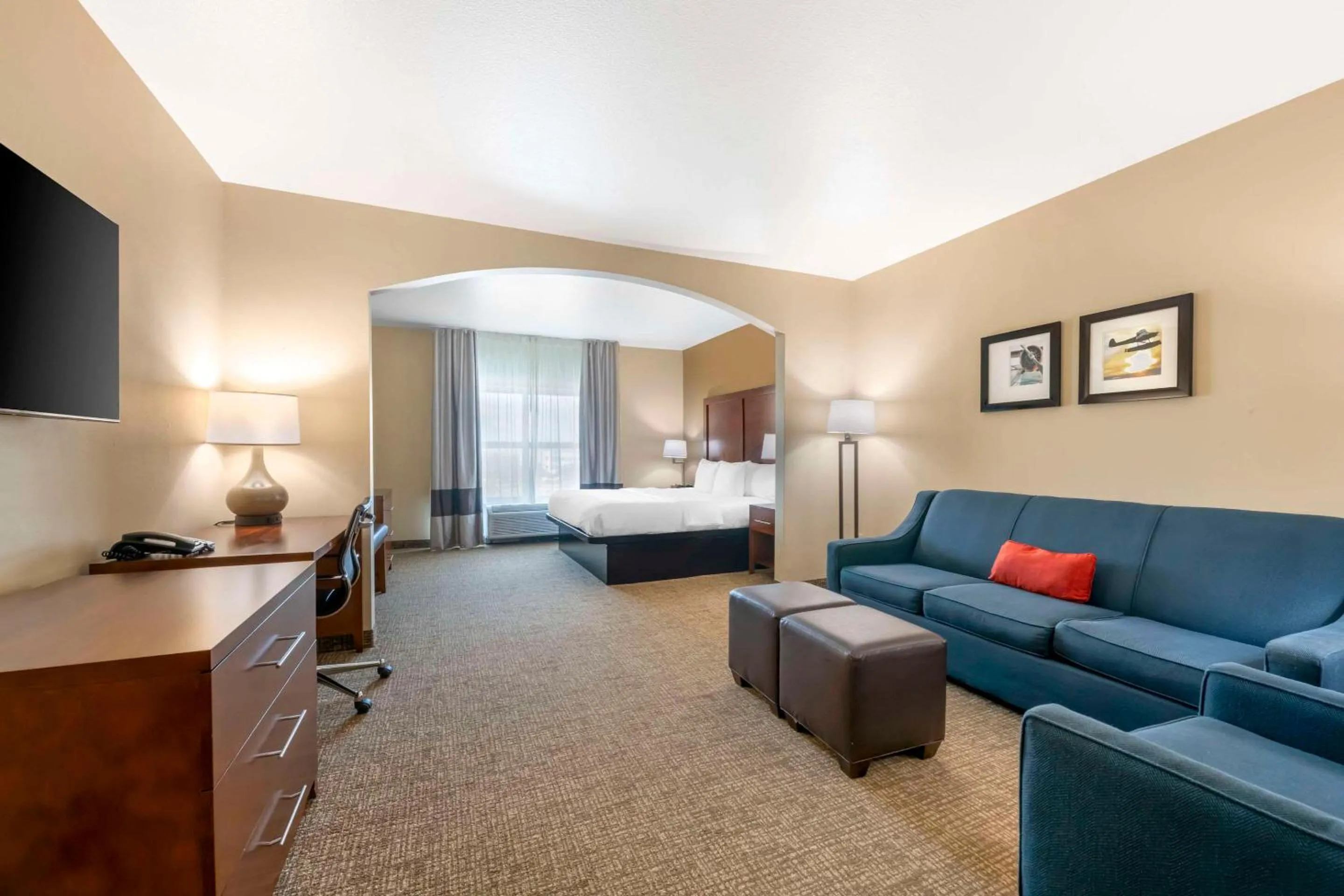 Bedroom, Bed in Comfort Inn & Suites Tavares North