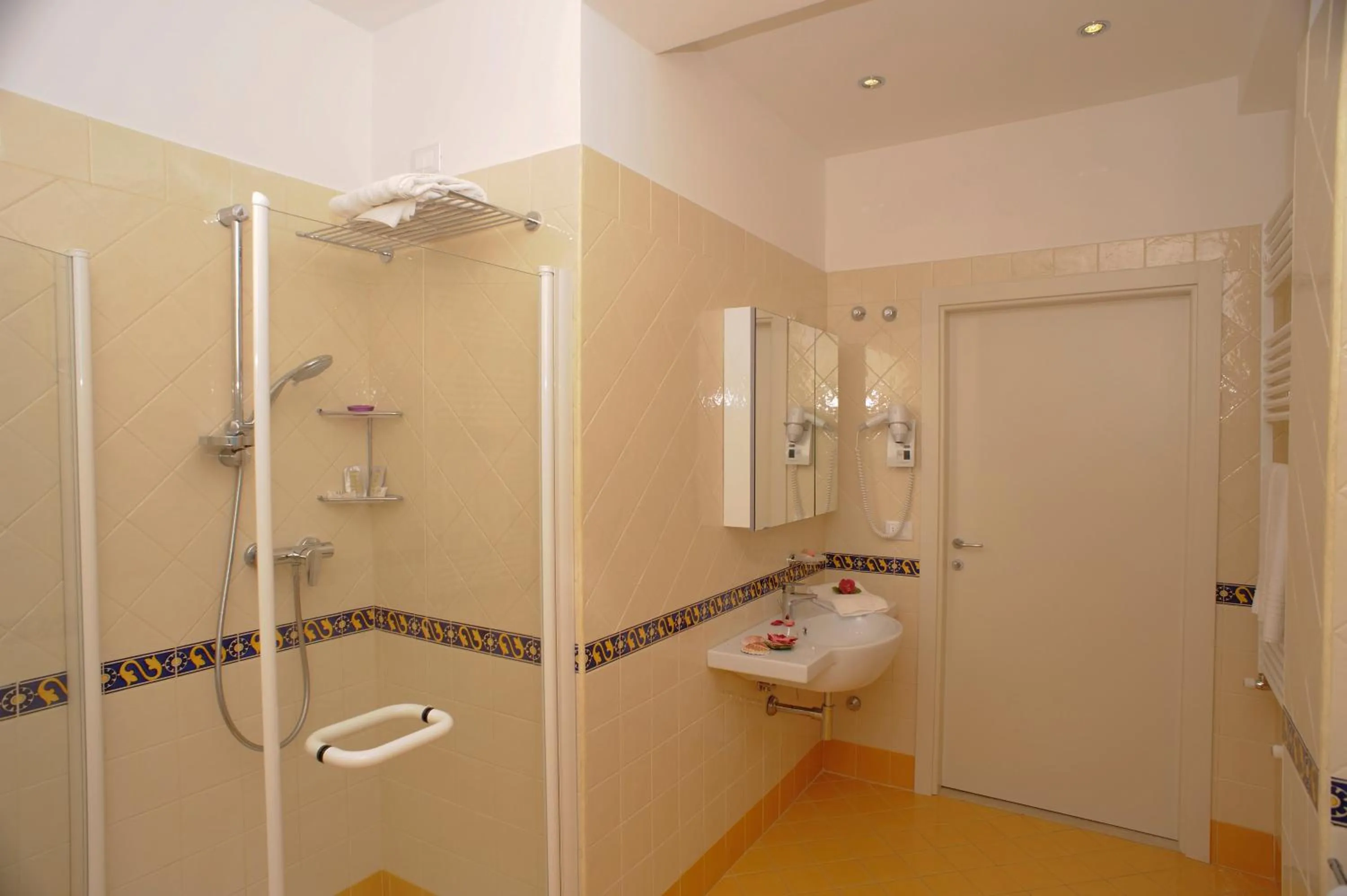 Shower in Hotel Prater