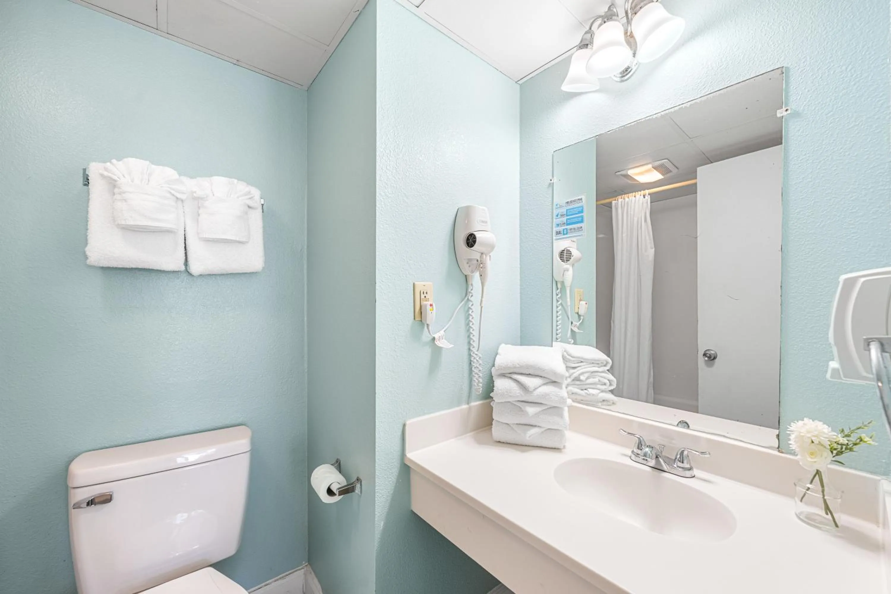 Bathroom in Boardwalk Beach Hotel