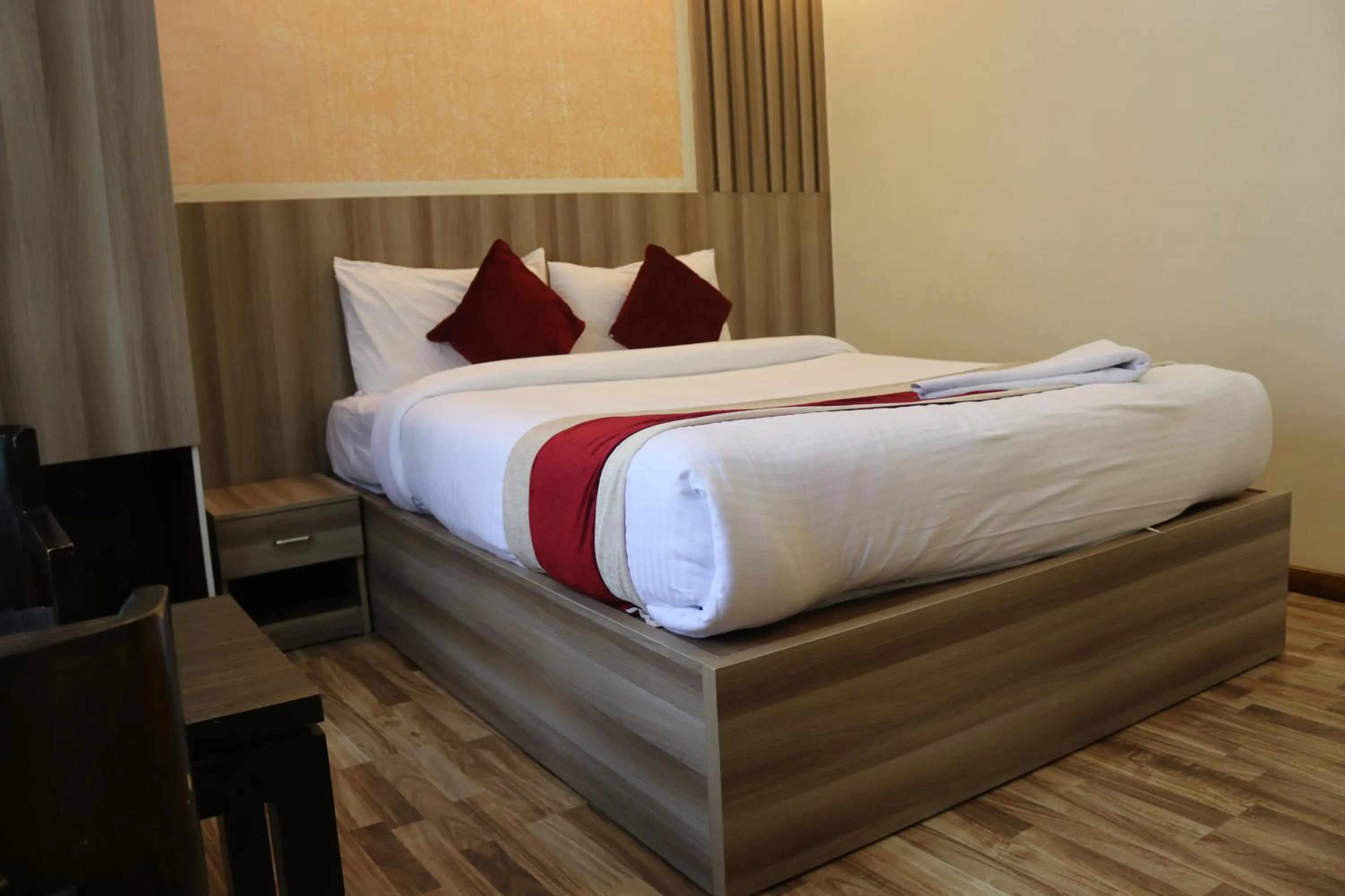 Bed in Hotel Royal Emperor