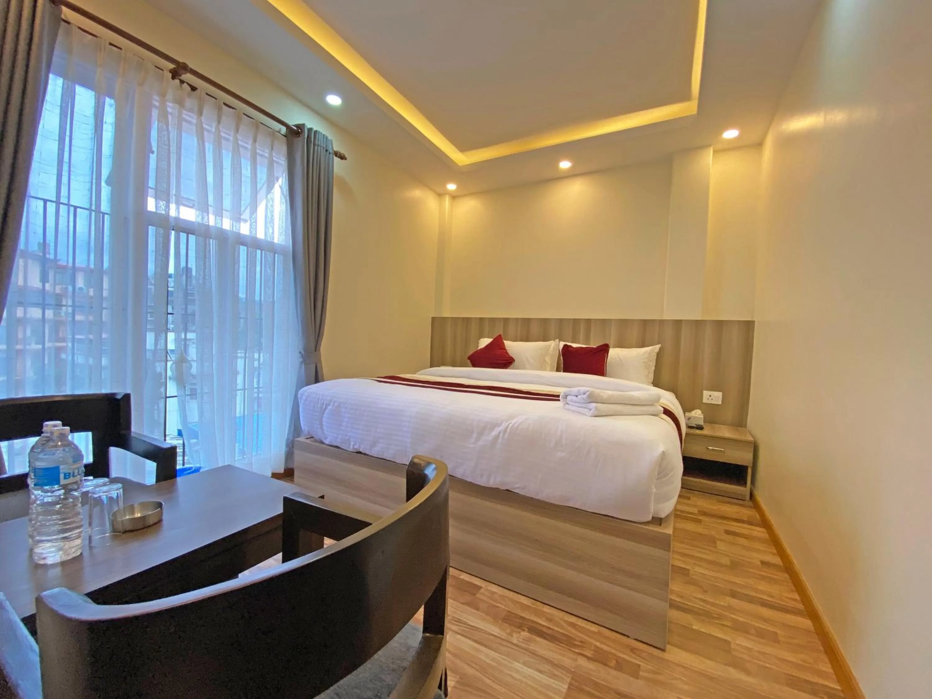 Bed in Hotel Royal Emperor