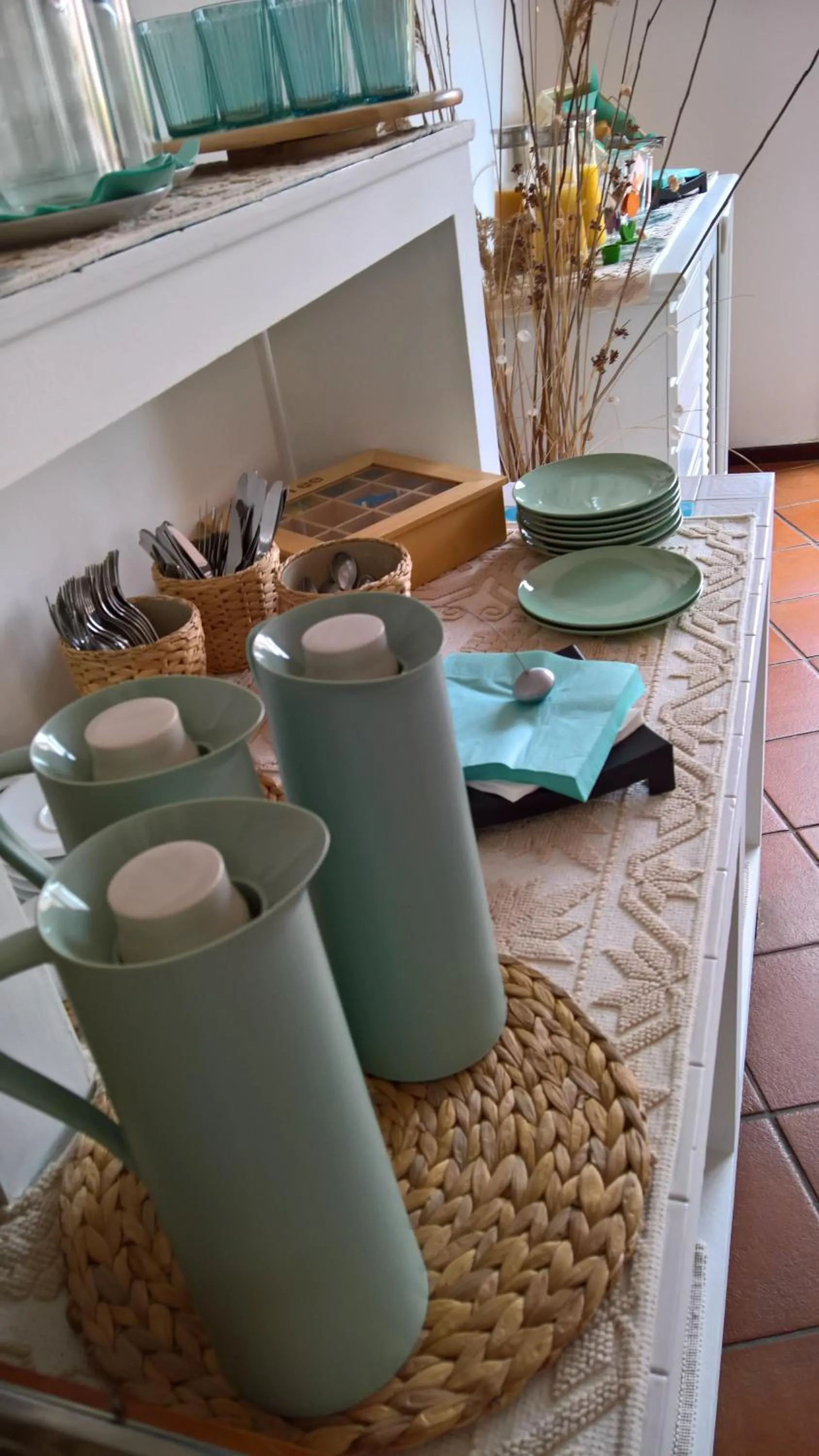 Buffet breakfast in Hotel Garibaldi