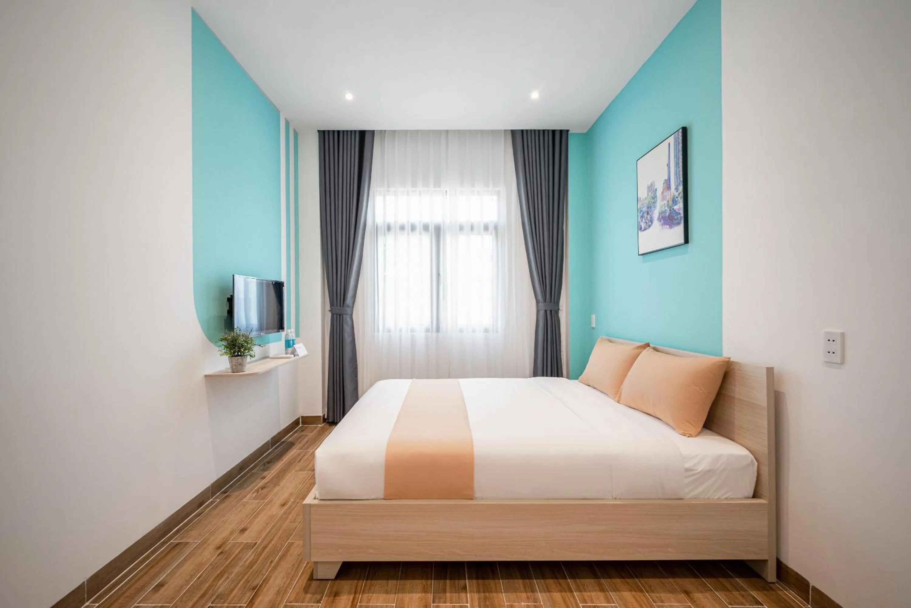 Bed in DreamHome - Sunset