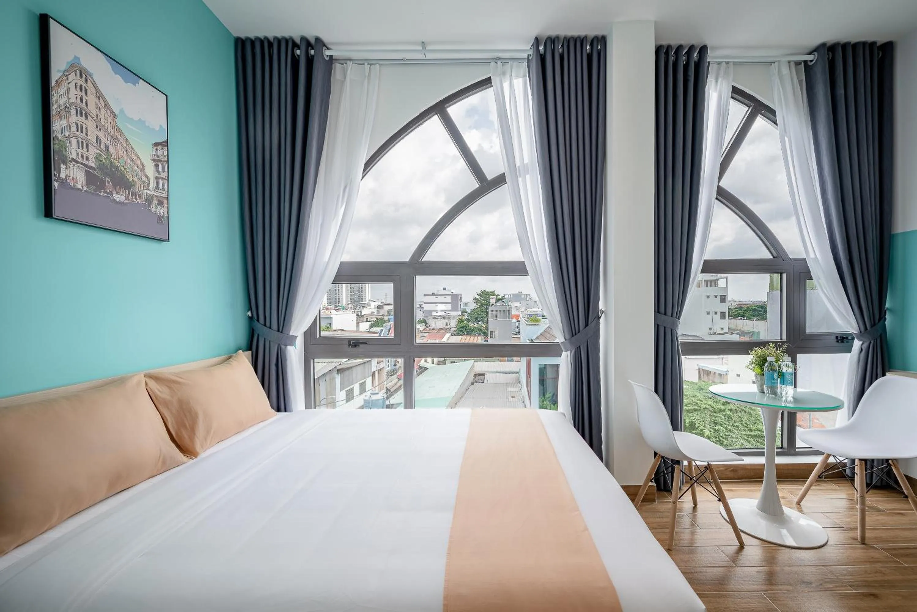 Bed in DreamHome - Sunset