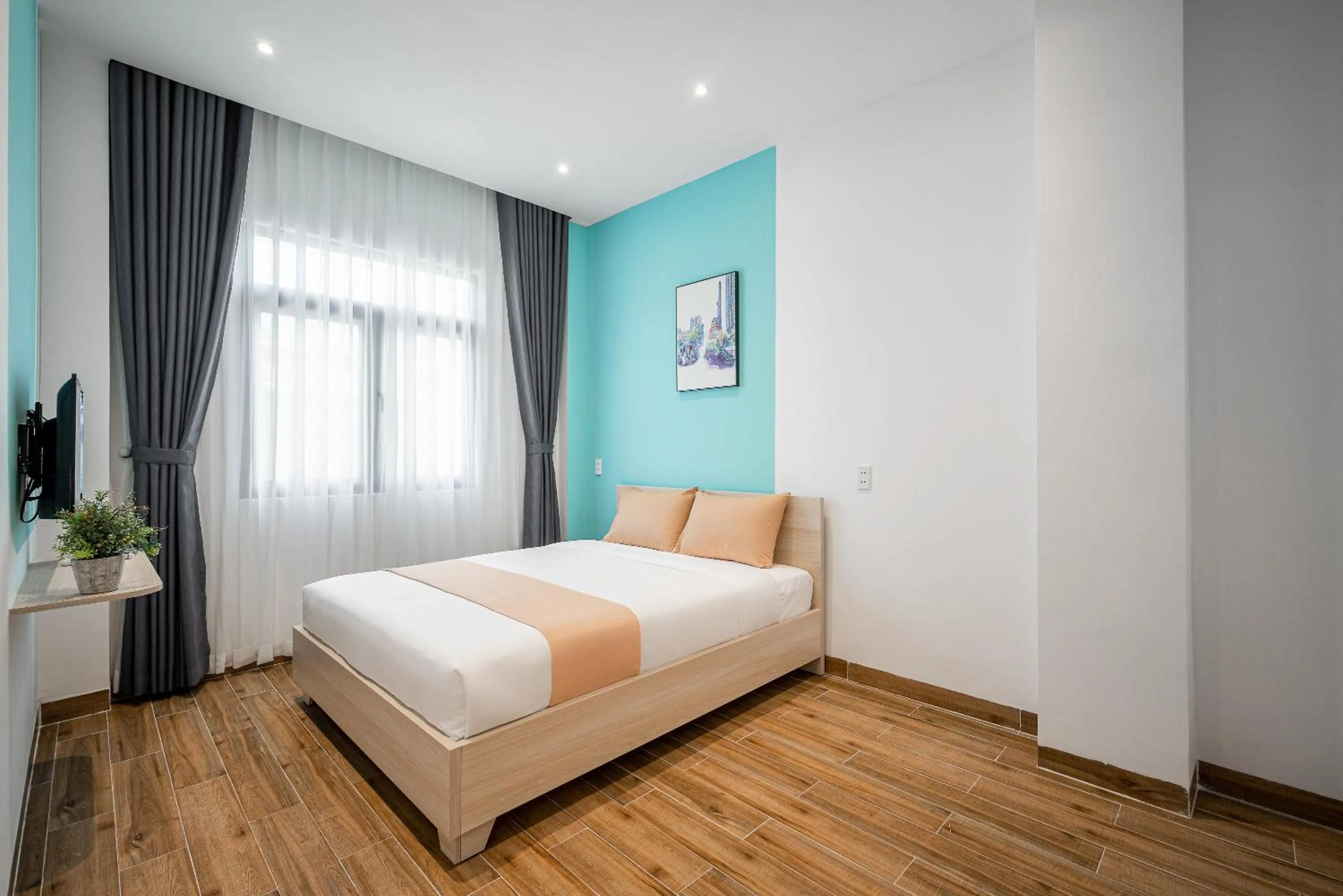 Bed in DreamHome - Sunset