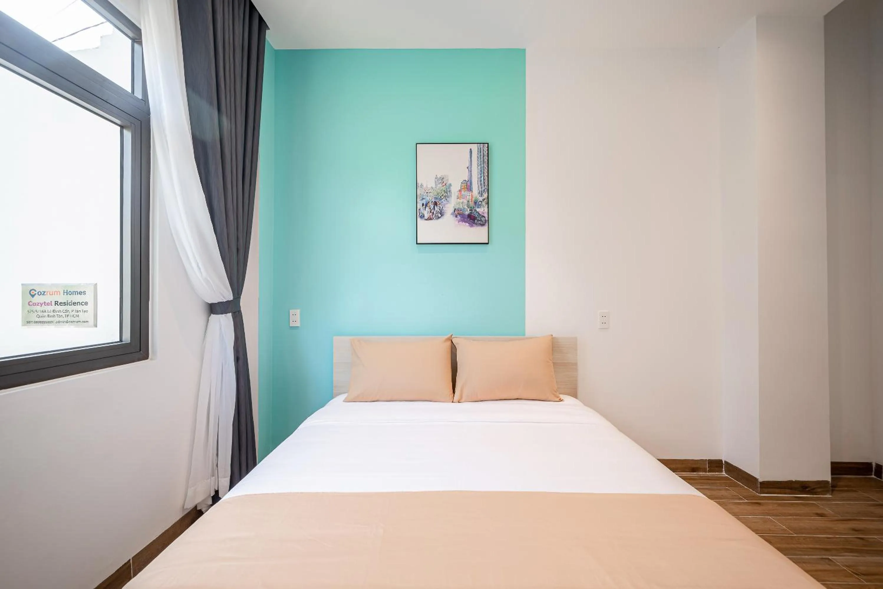 Bed in DreamHome - Sunset