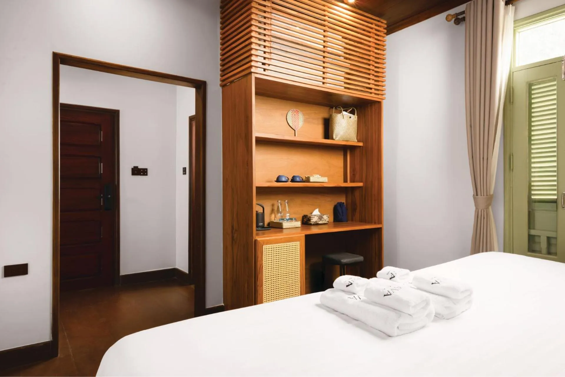 Bedroom, Bed in Nava Luang Prabang Hotel