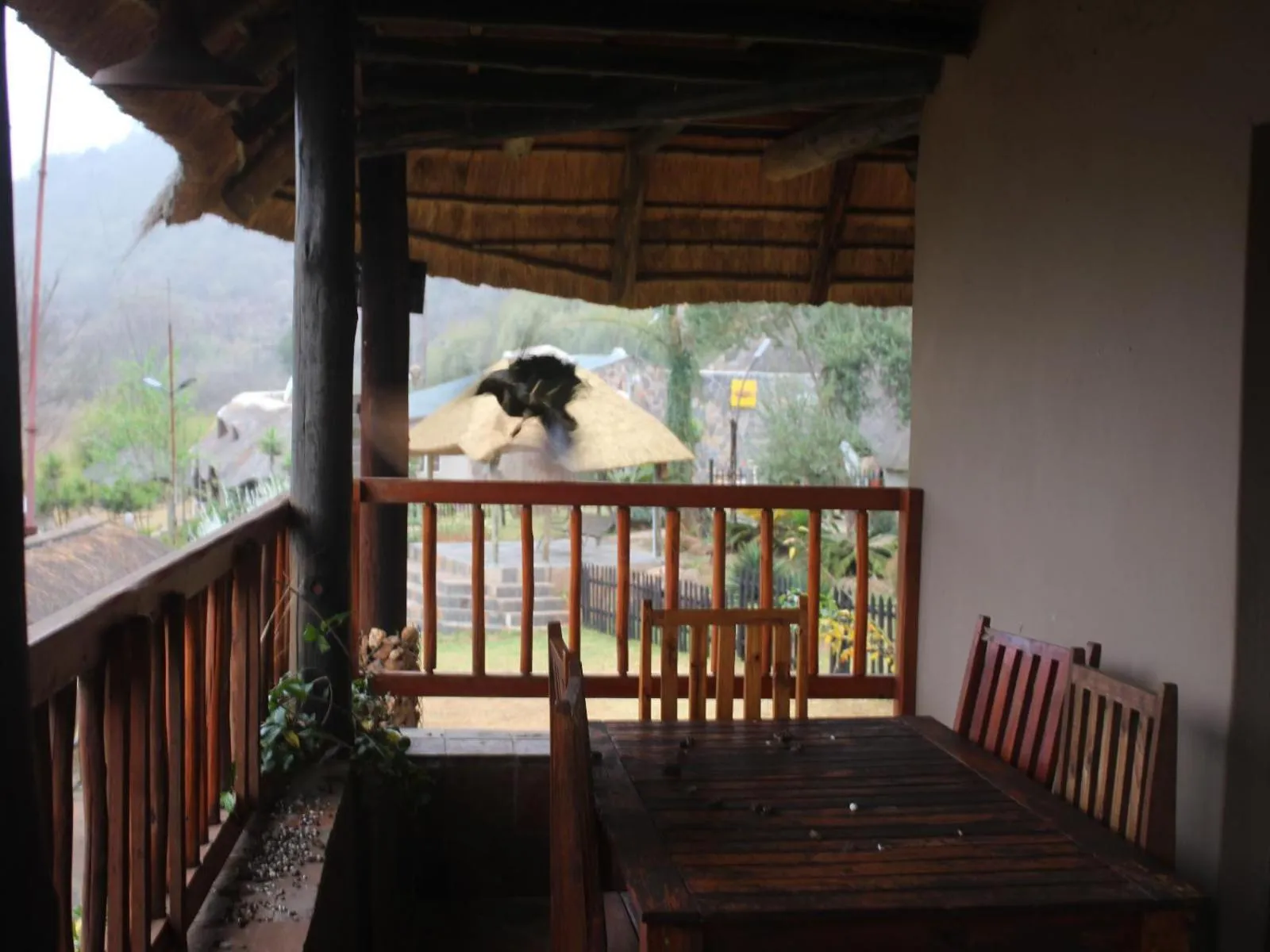 Seating area in Emahlathini Guest Farm
