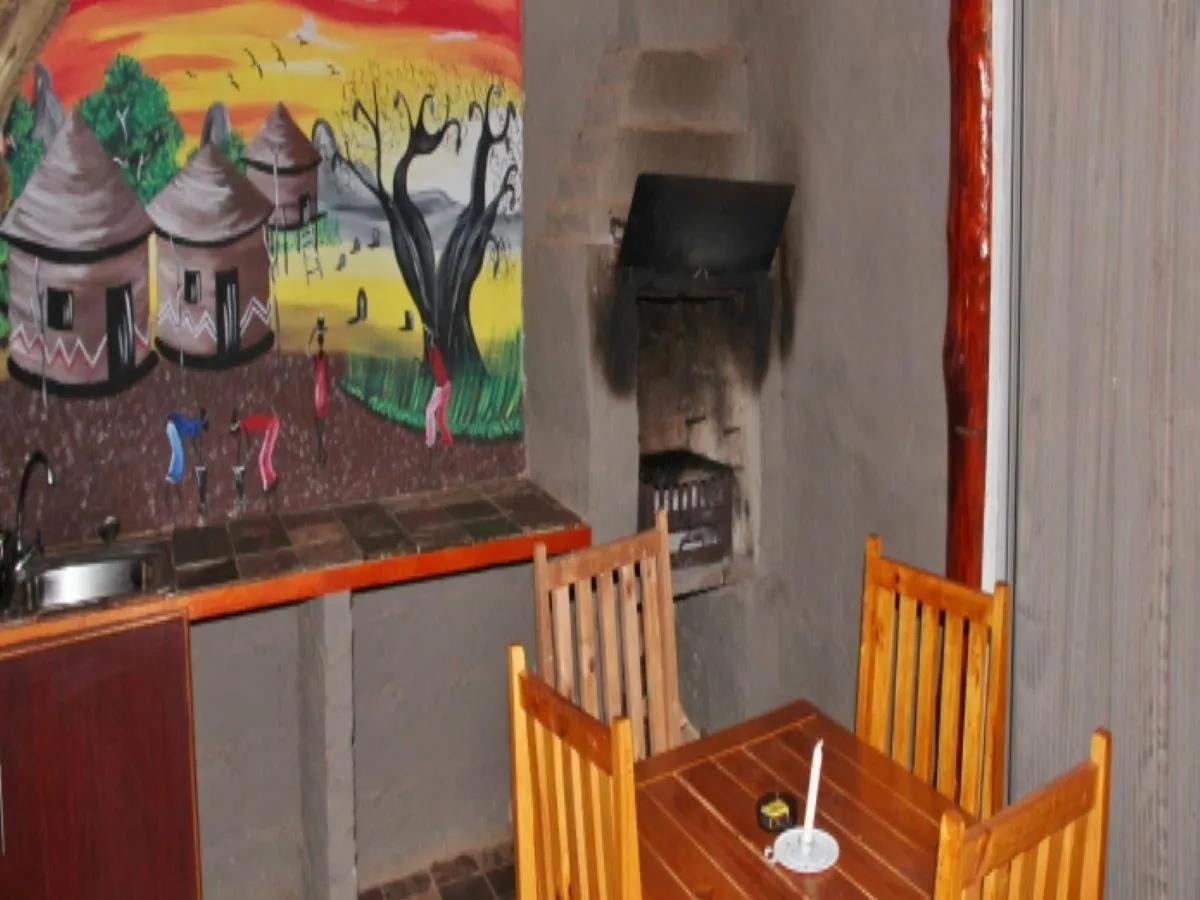 Seating area in Emahlathini Guest Farm