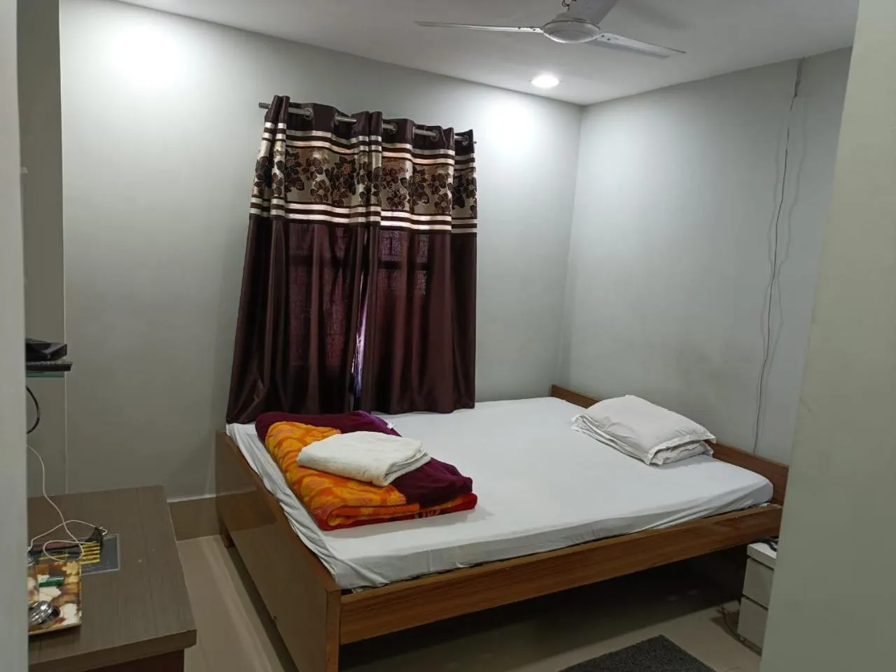 Bed in Kusum Hotel