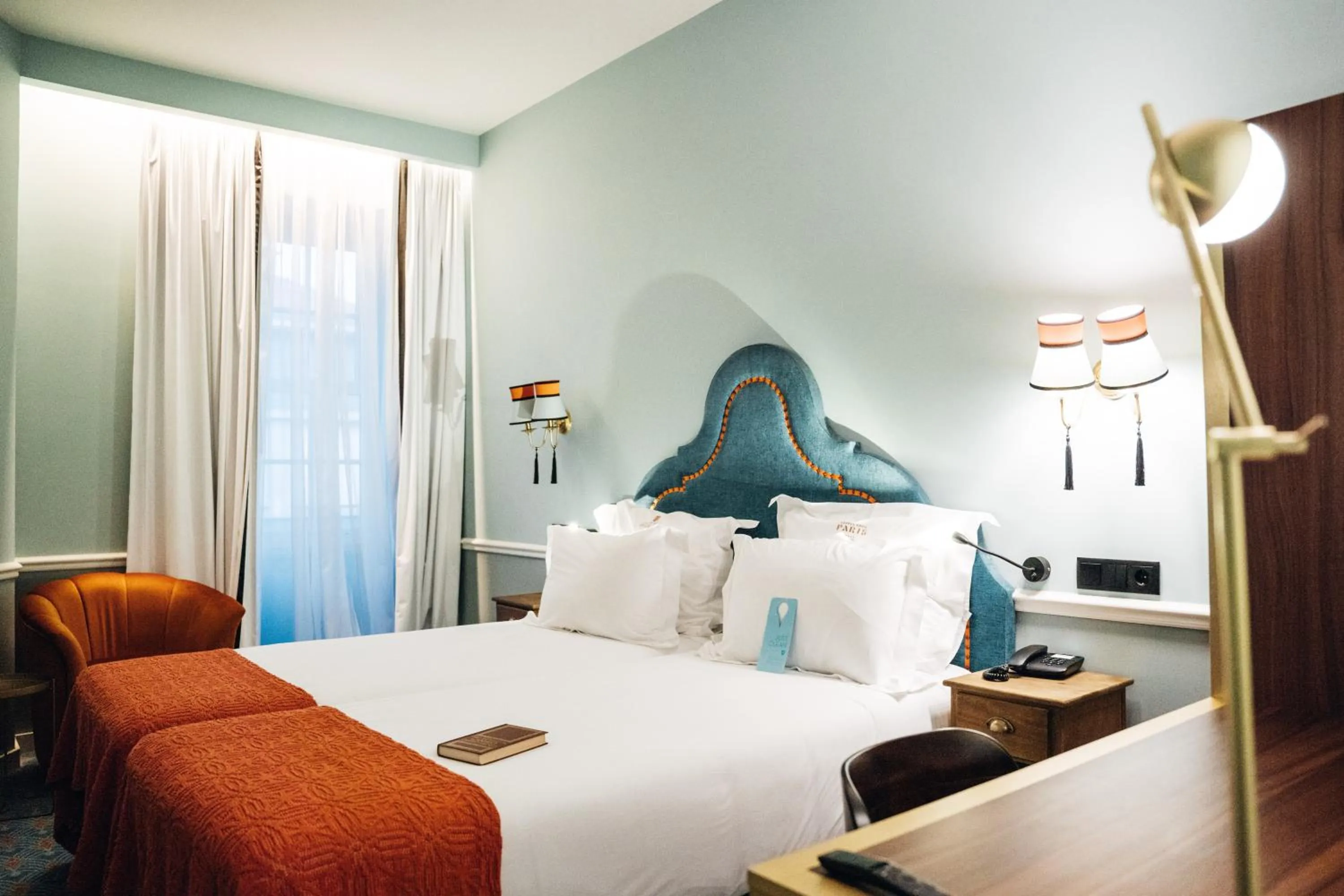 Bed in GRANDE HOTEL PARIS by STAY HOTELS