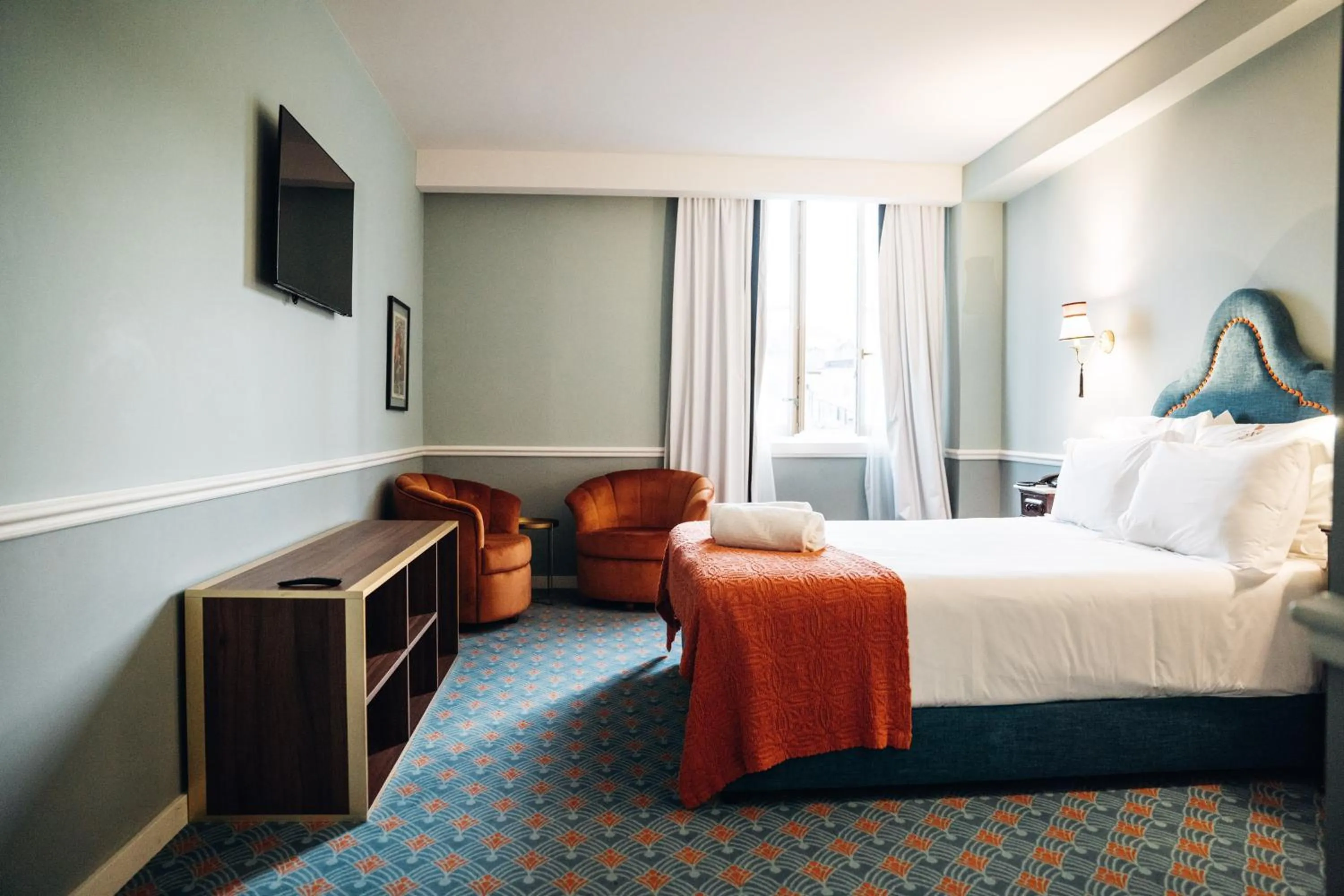 Bed in GRANDE HOTEL PARIS by STAY HOTELS