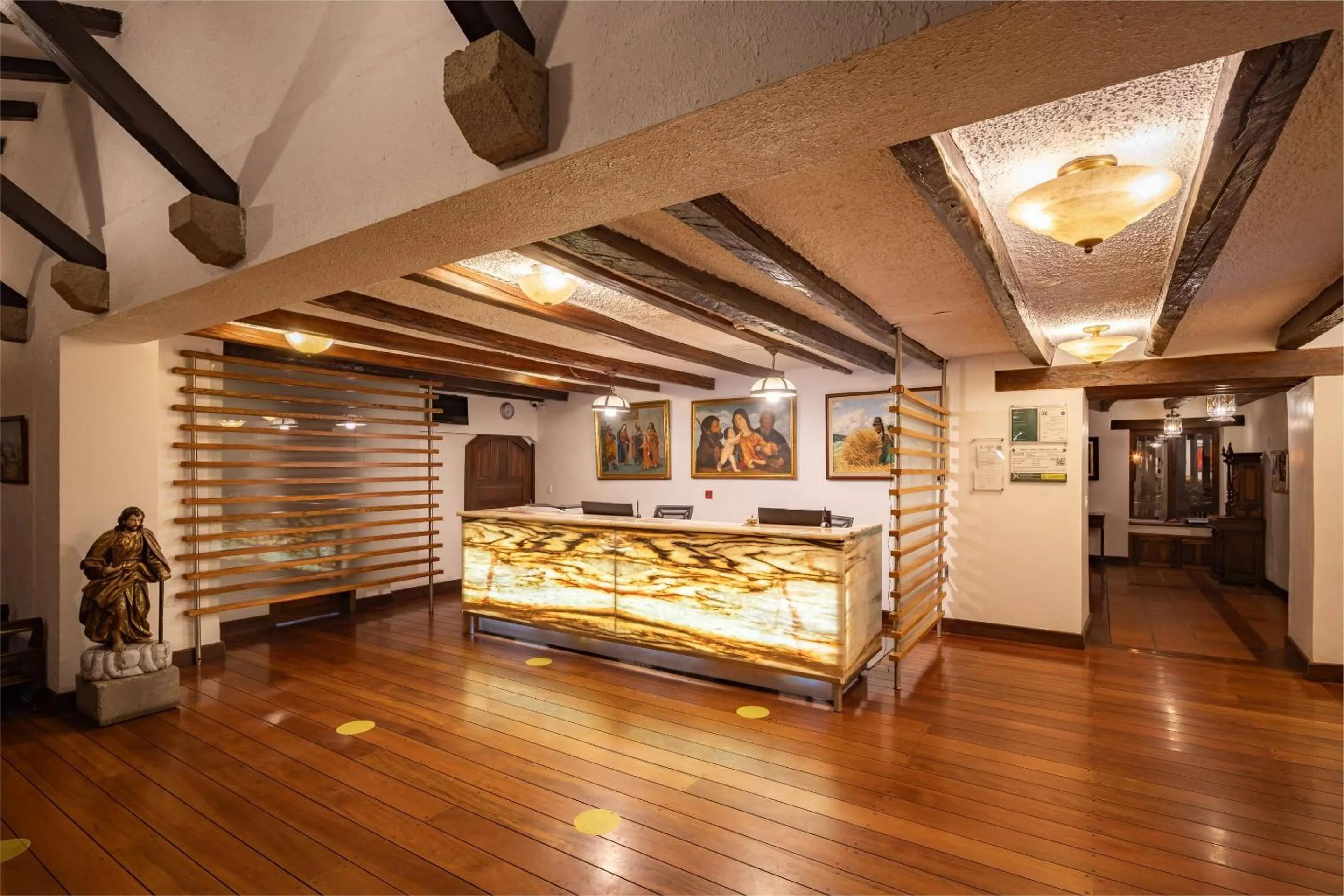 Lobby or reception in San Jose de Puembo Quito Airport, an Ascend Collection Hotel