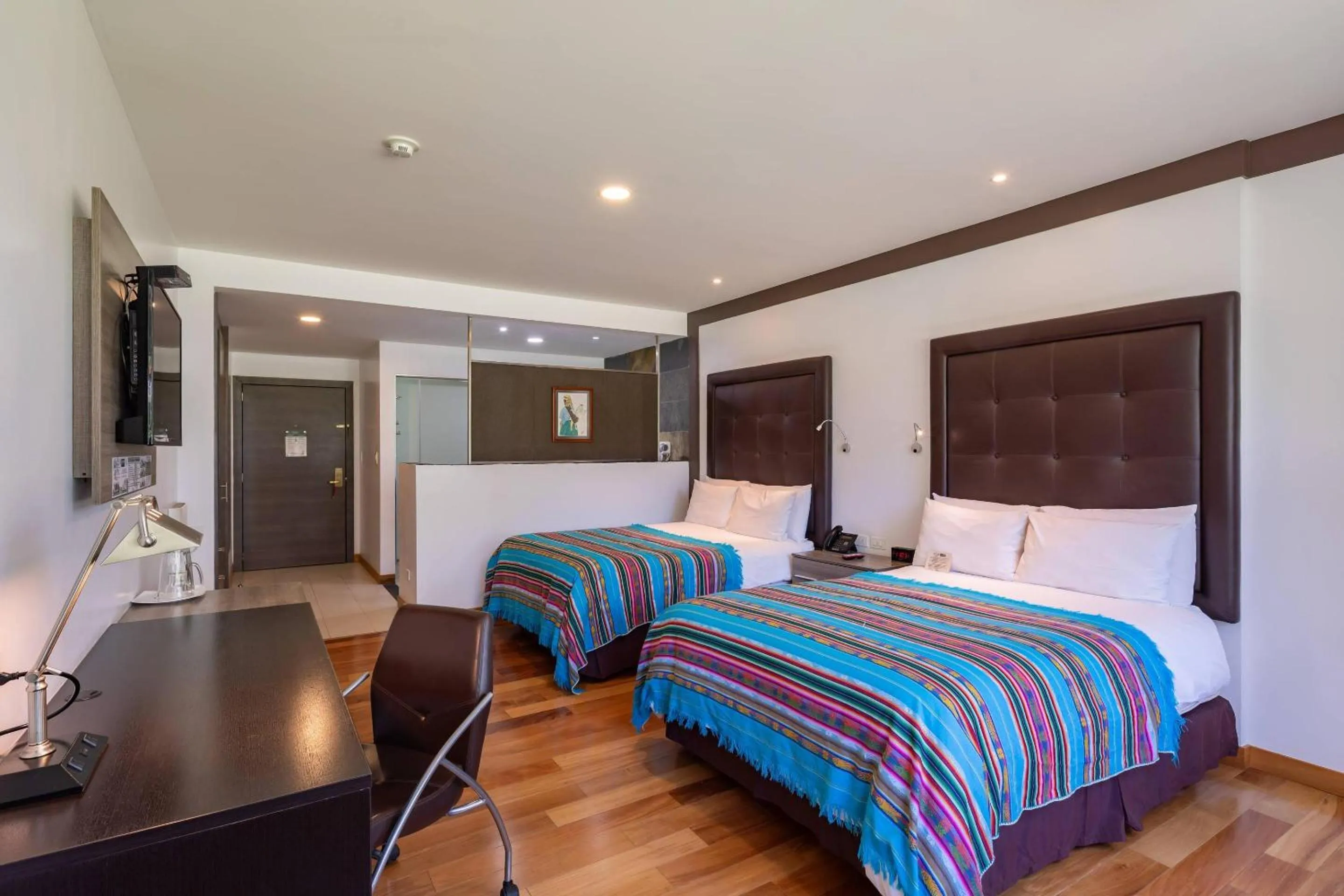 Bedroom, Bed in San Jose de Puembo Quito Airport, an Ascend Collection Hotel