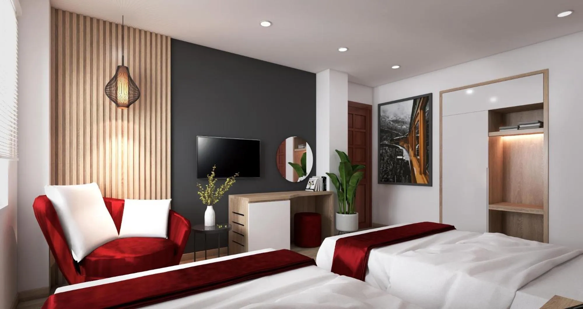 Bed in Sunny Beach Hotel & Apartment