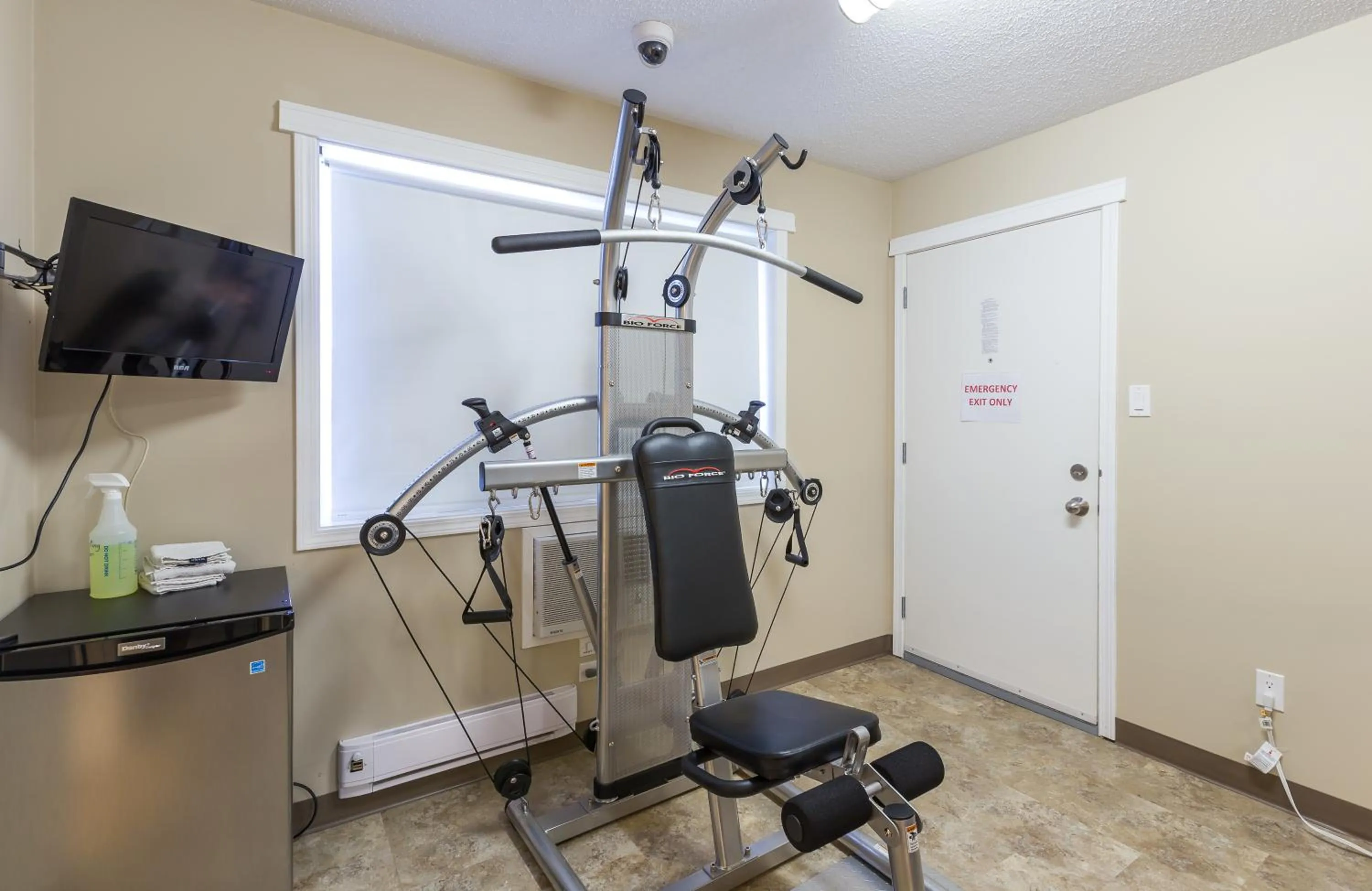 Fitness centre/facilities in Carmel Inn