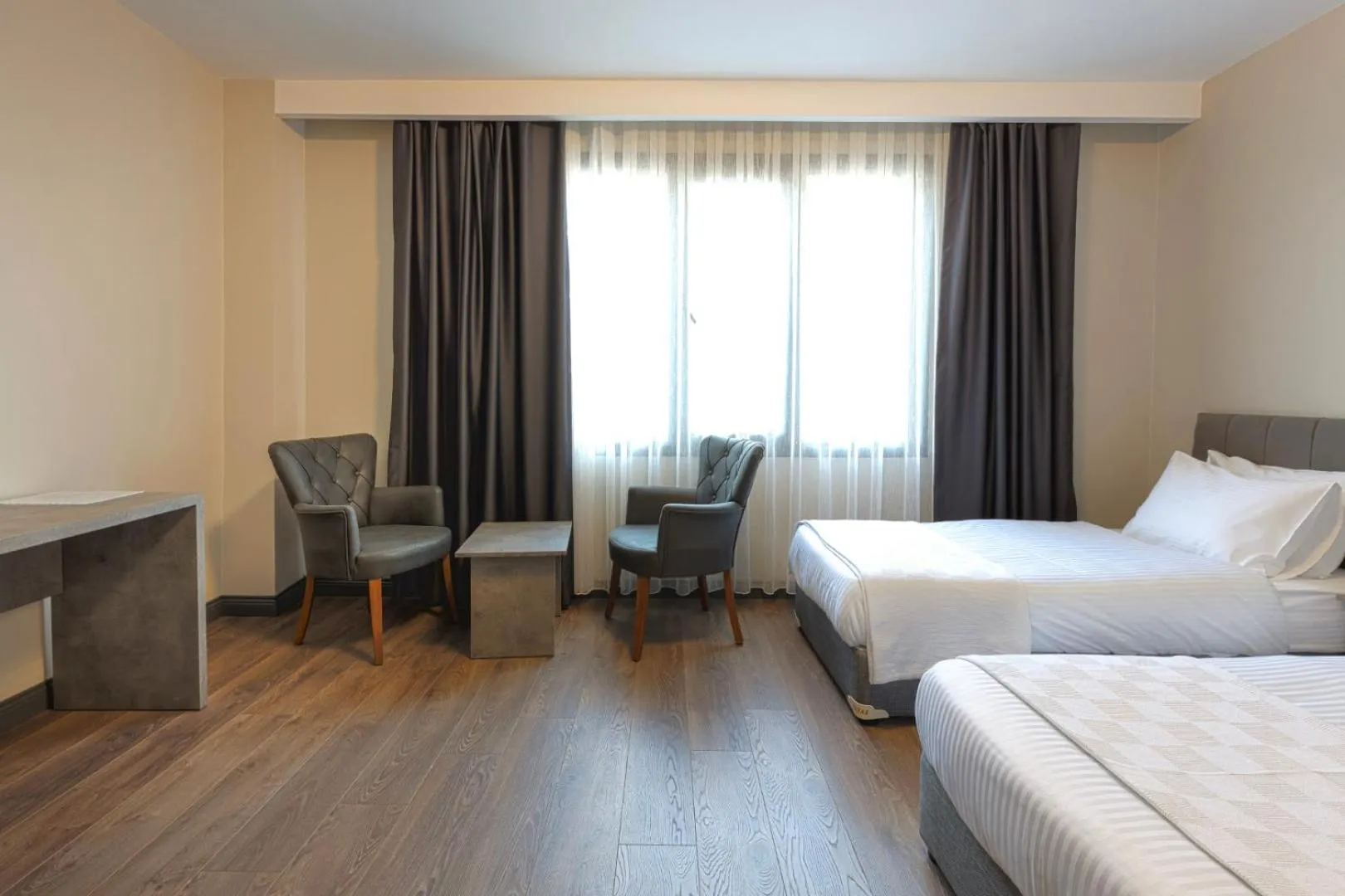 Bed in Grand royal hotel