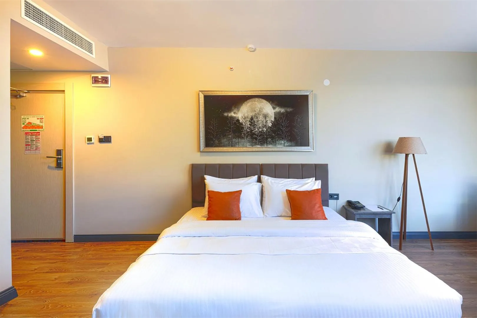 Bed in Grand royal hotel