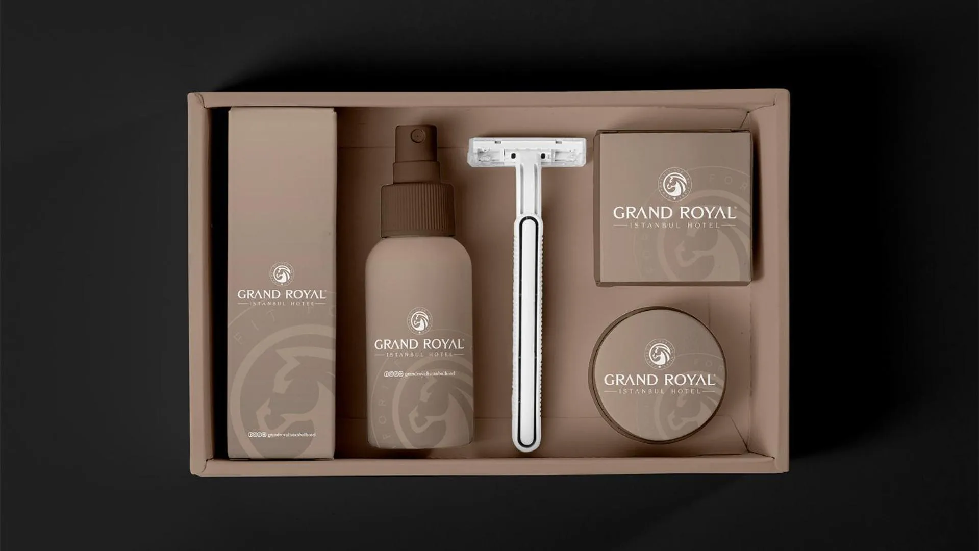 Bathroom in Grand royal hotel