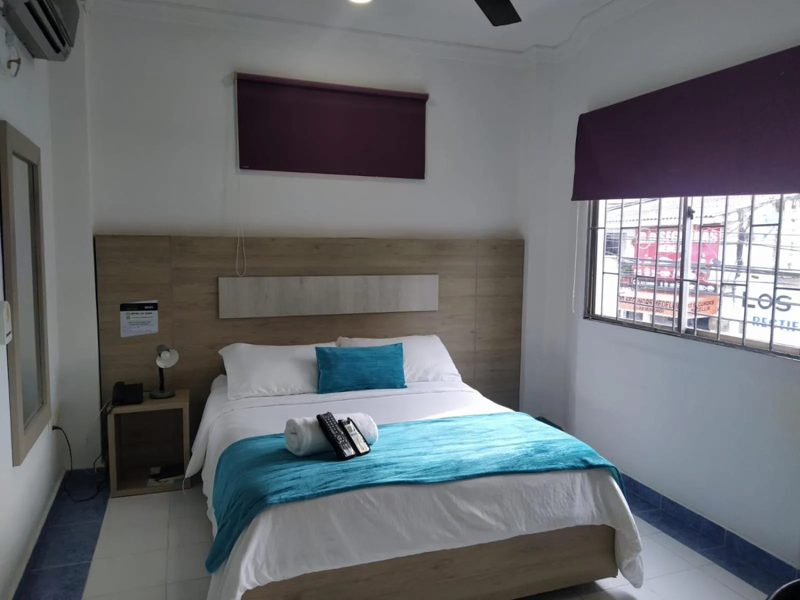 Bed in Hotel La Casa 1