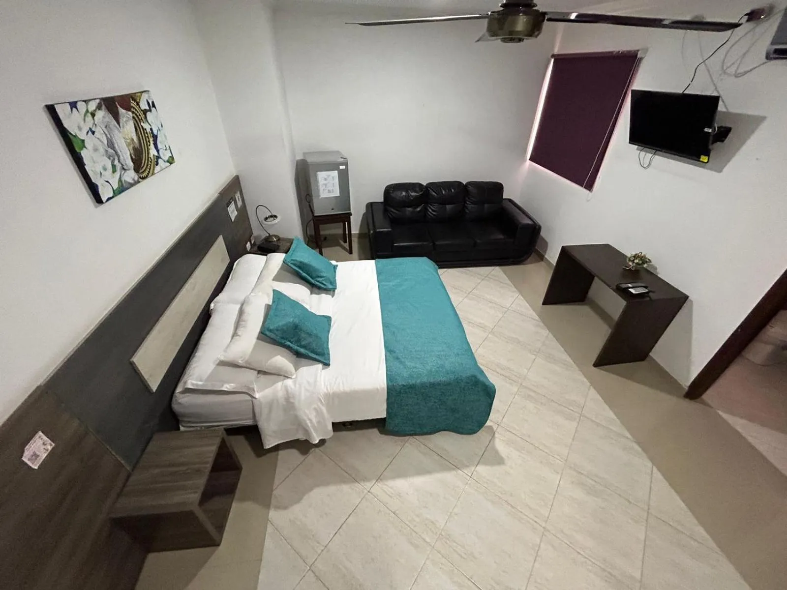 Bed in Hotel La Casa 1