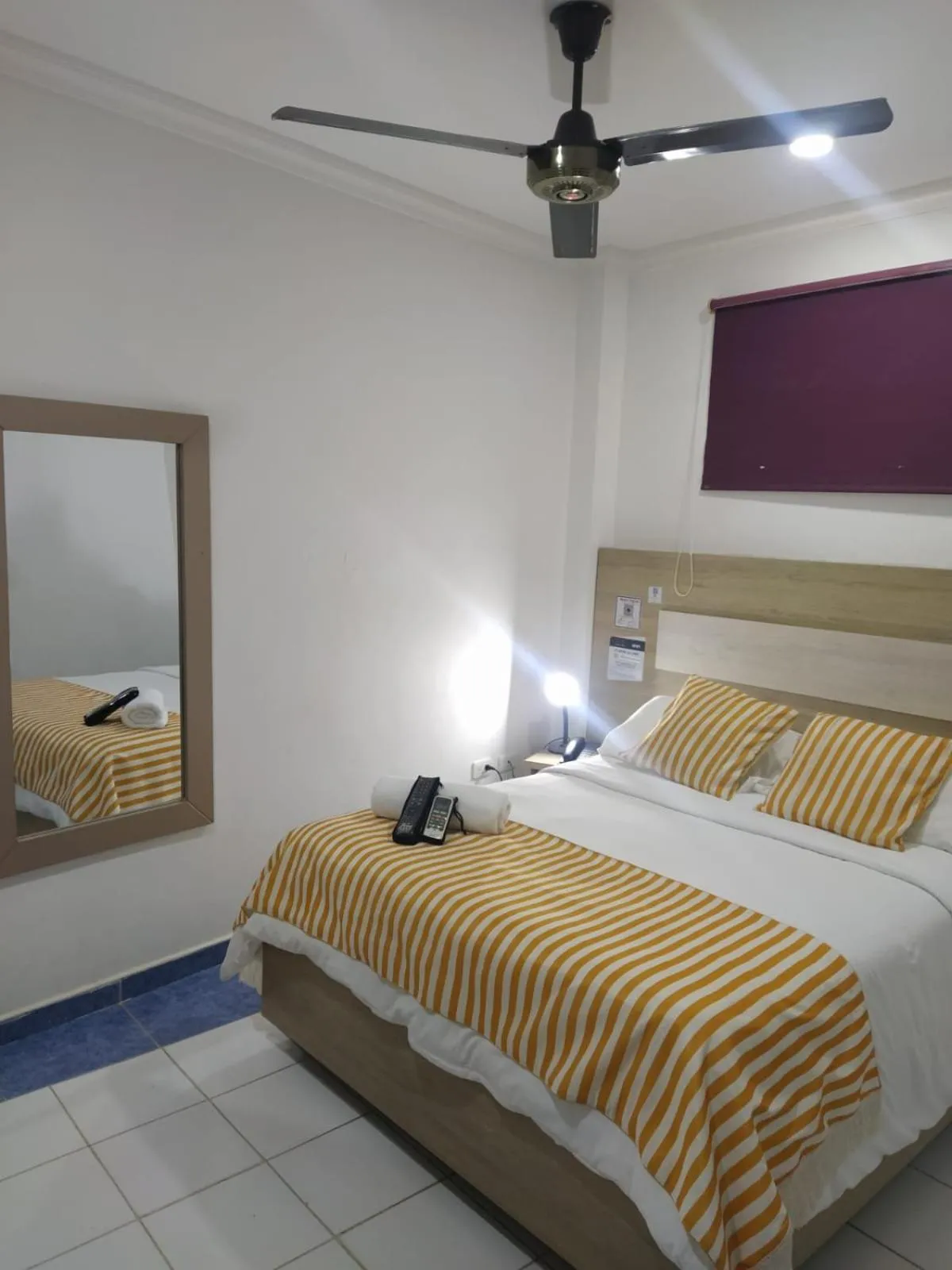 Bed in Hotel La Casa 1