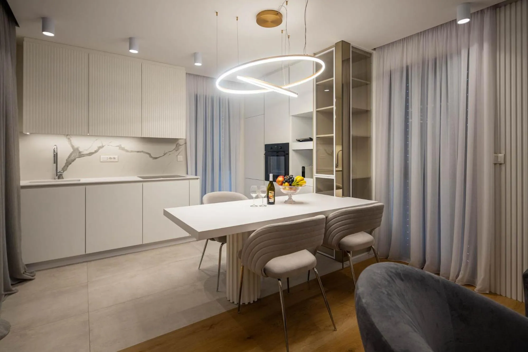 Kitchen or kitchenette in Villa Sorriso