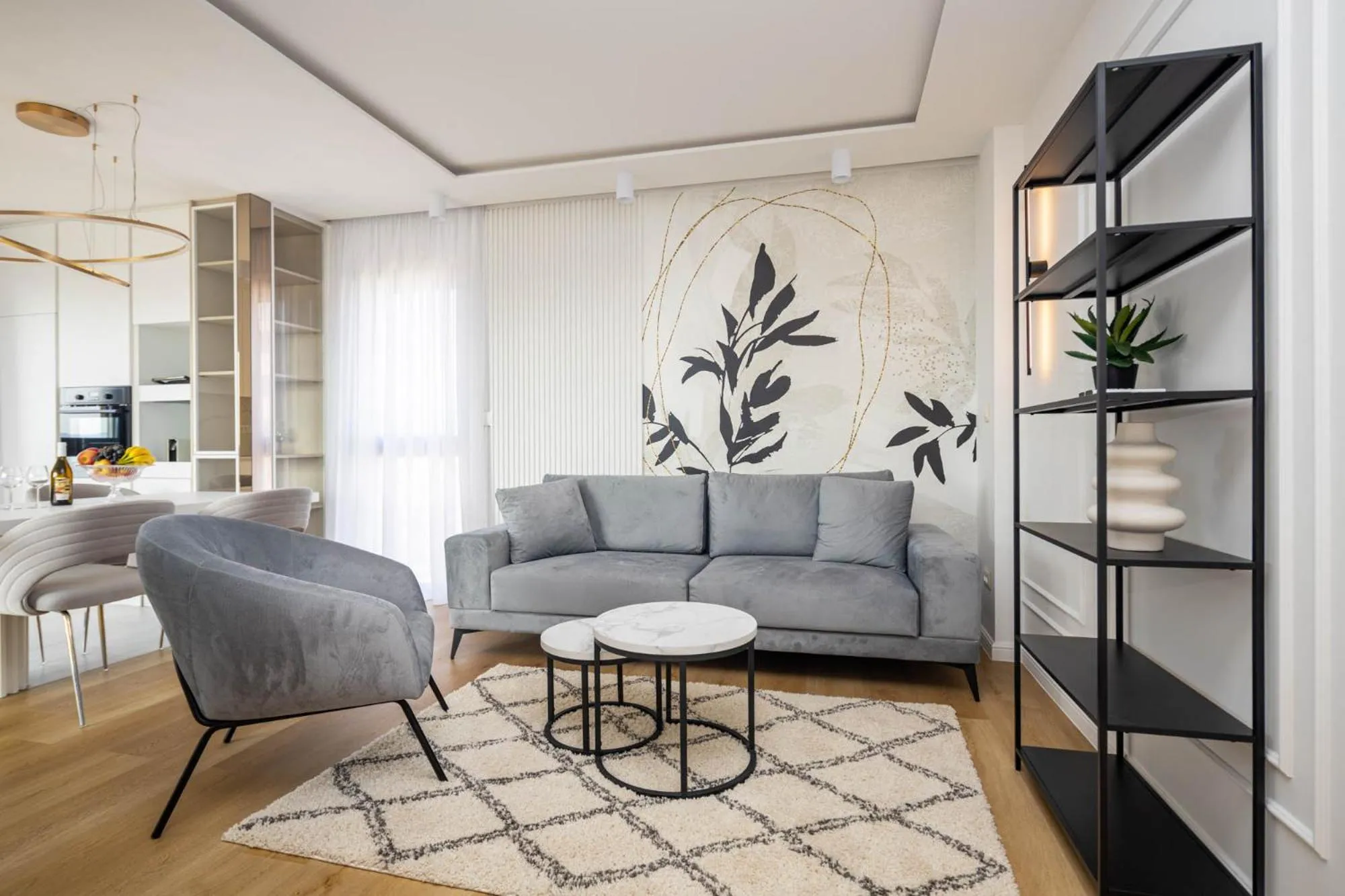 Living room in Villa Sorriso