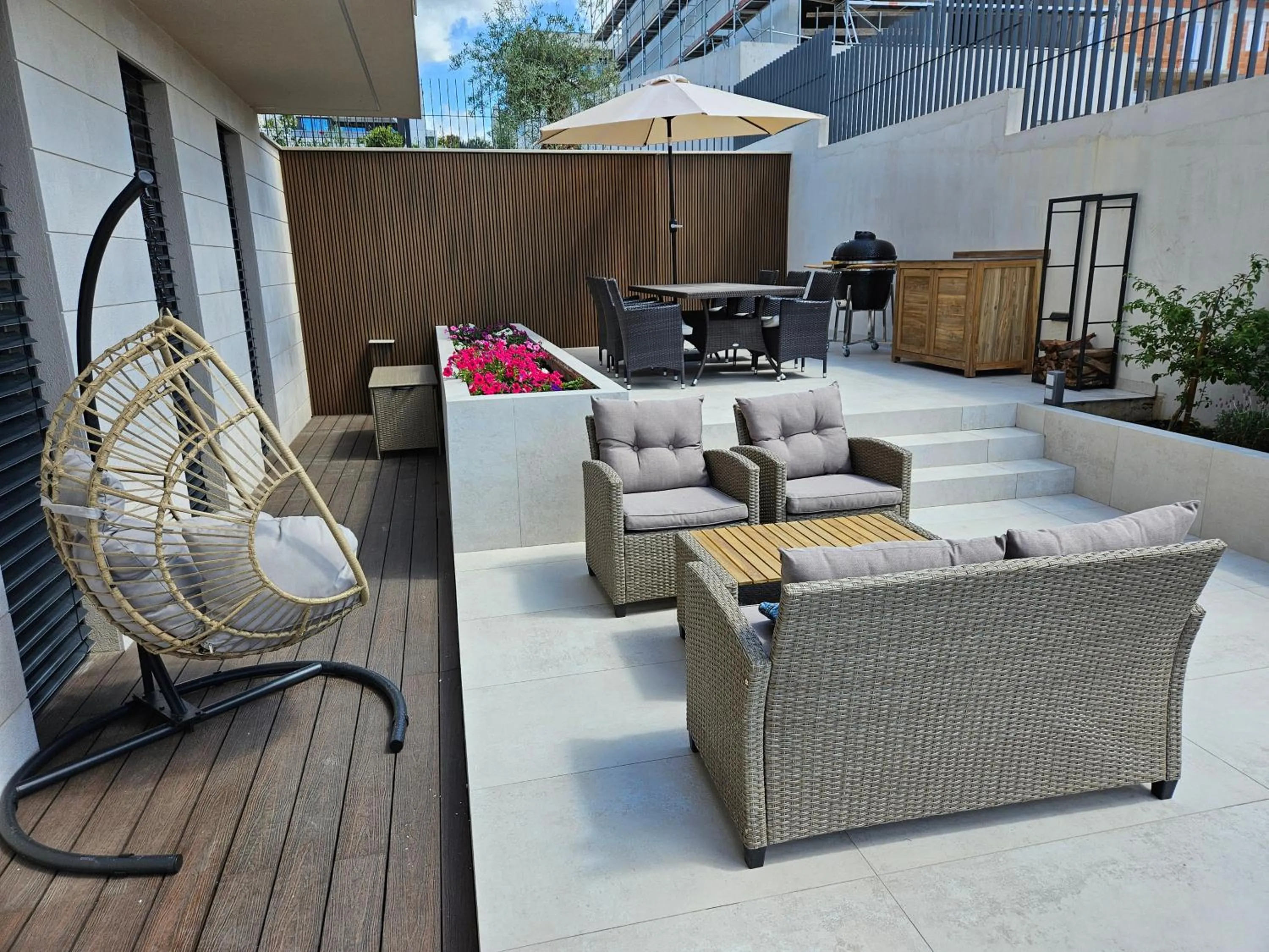 Seating area in Villa Sorriso