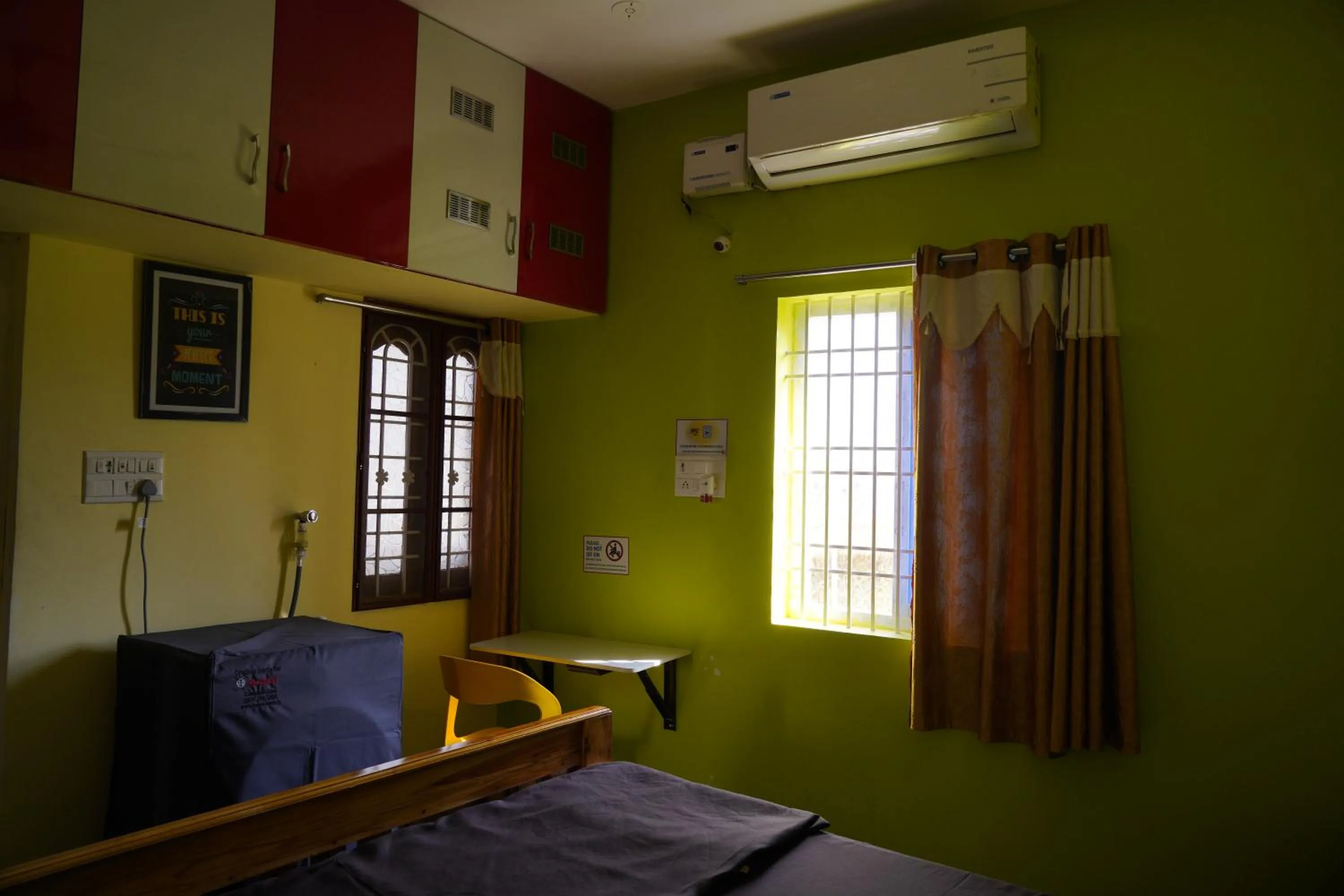 Photo of the whole room, Bed in Sri Sakthi Residence