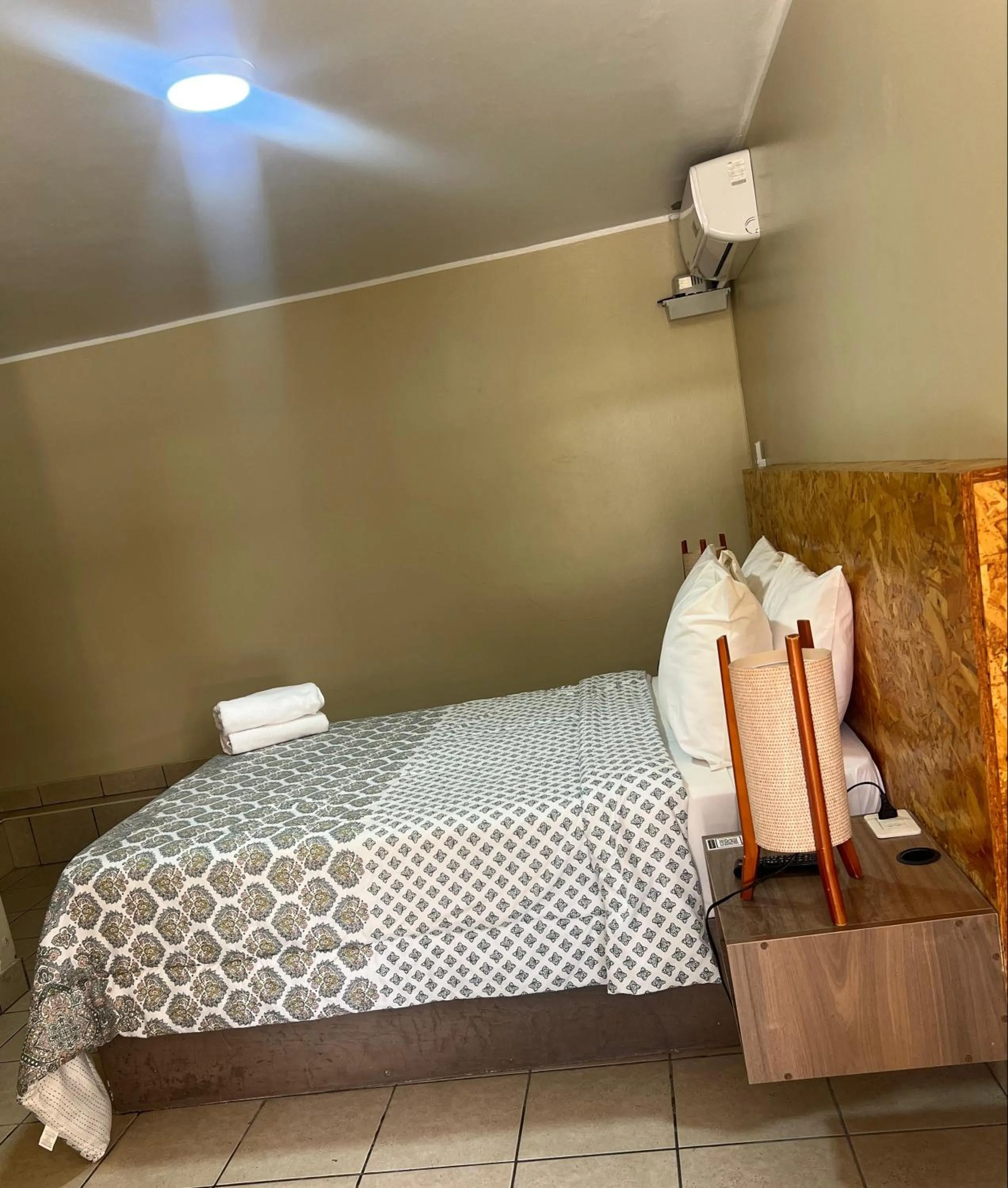 Bed in Hotel El Huacachinero- Hotel Familiar