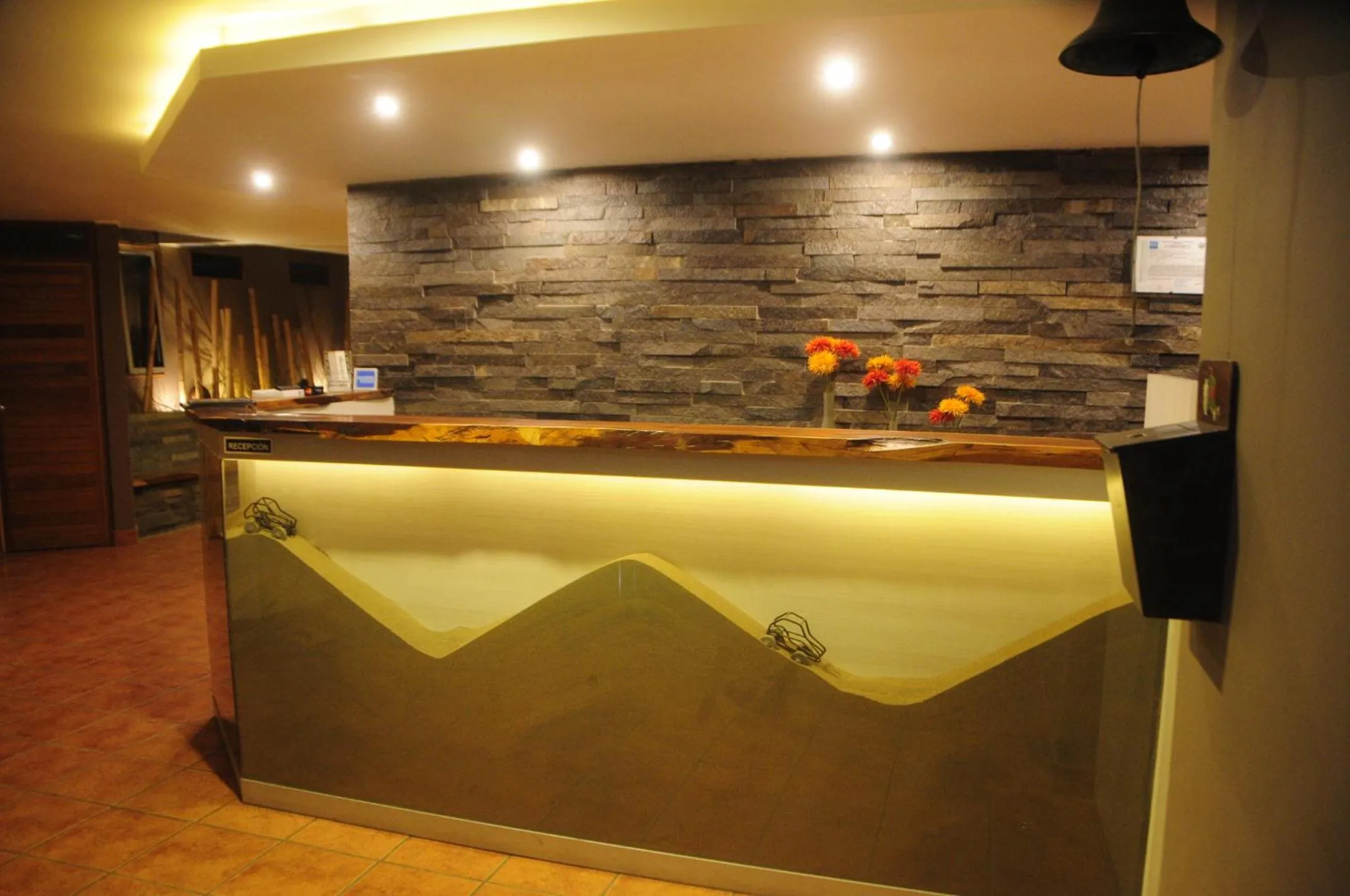 Lobby or reception in Hotel El Huacachinero- Hotel Familiar