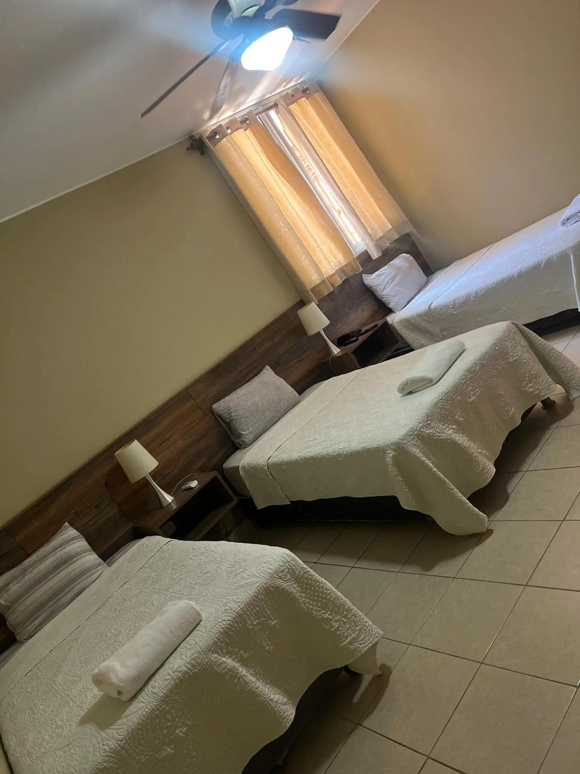 Bed in Hotel El Huacachinero- Hotel Familiar