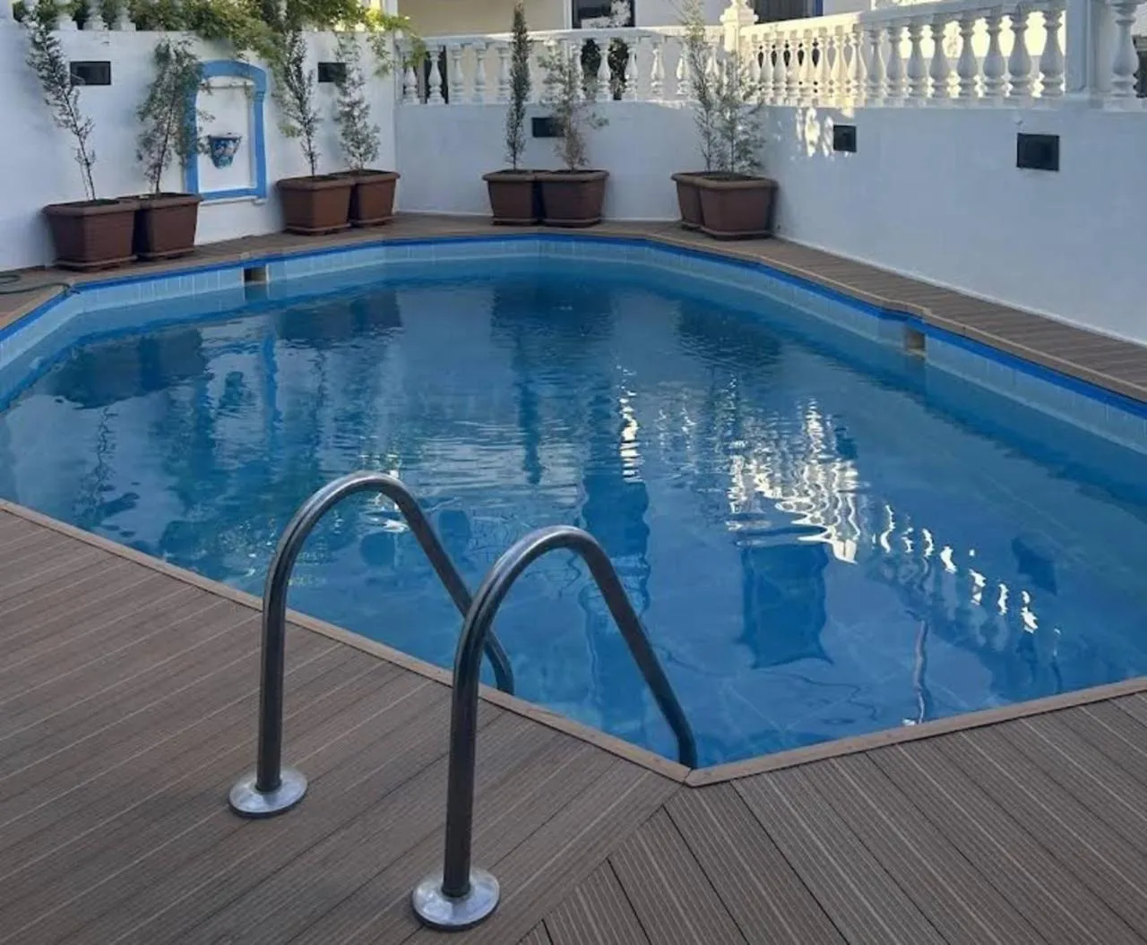 Swimming pool in The Professor's Hotel